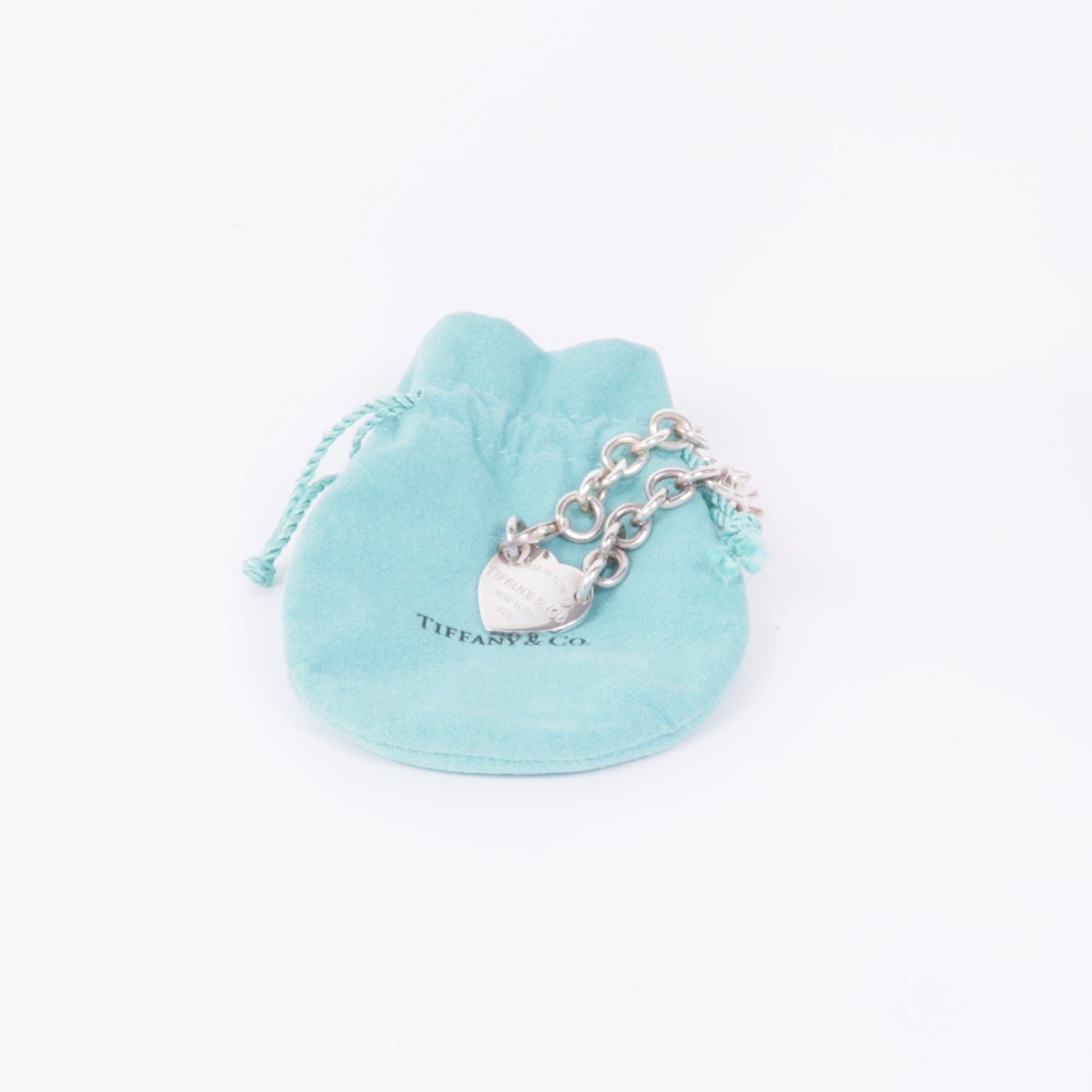 TIFFANY＆CO 925純銀Return To Tiffany Necklace項鍊