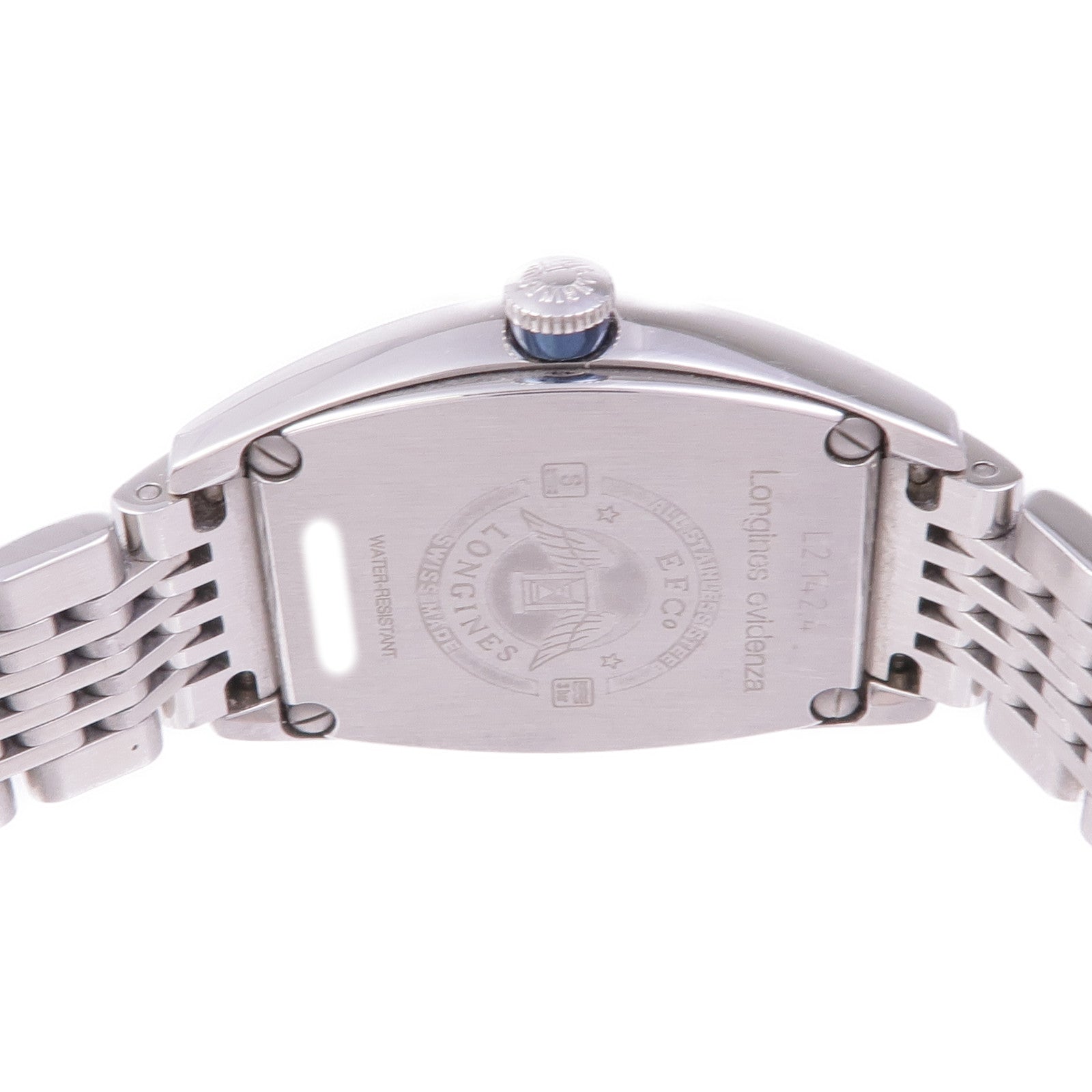 LONGINES Evidenza Automatic Watch Stainless Steel Black