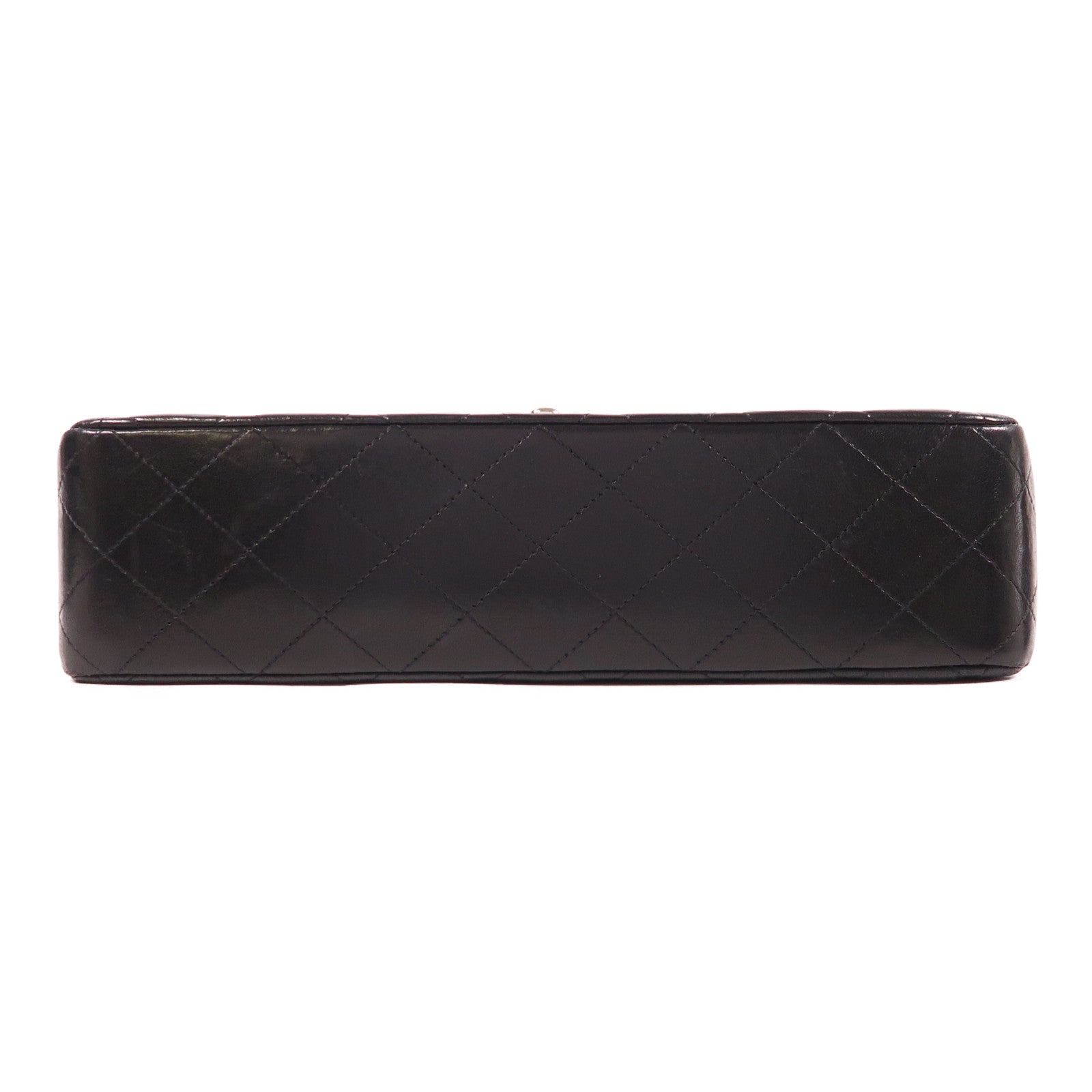 CHANEL CC SHW Classic 25 Chain Shoulder Bag A01112 Lambskin Leather Black