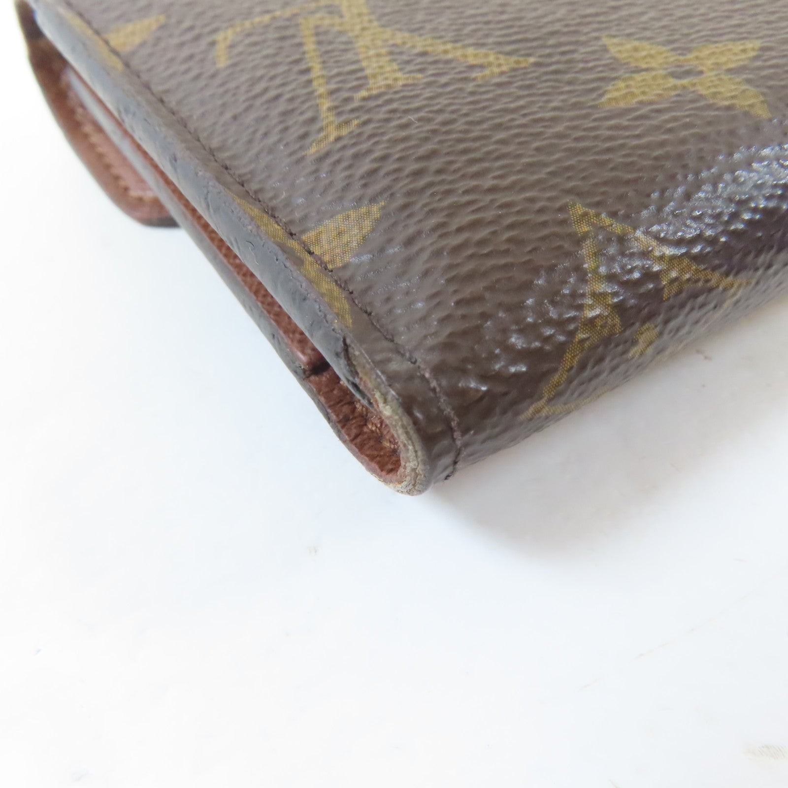LOUIS VUITTON Monogram Victorine Wallet金扣錢包啡色