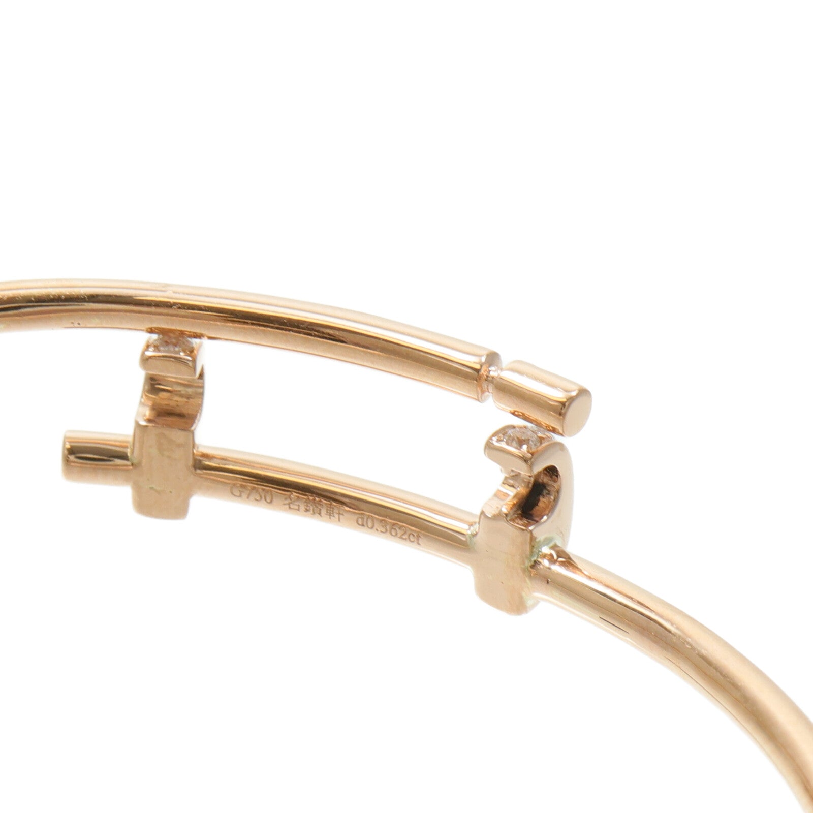 JEWELRY 18K玫瑰金Diamond Bangle/Bracelet鑽石手鐲