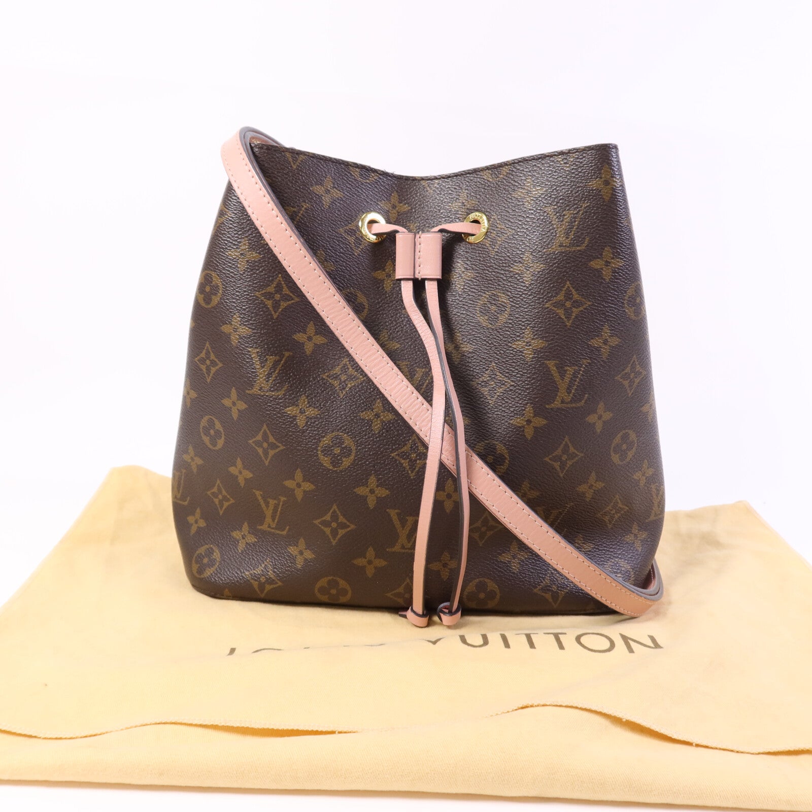 LOUIS VUITTON Monogram Neo Noe金扣肩背兩用袋