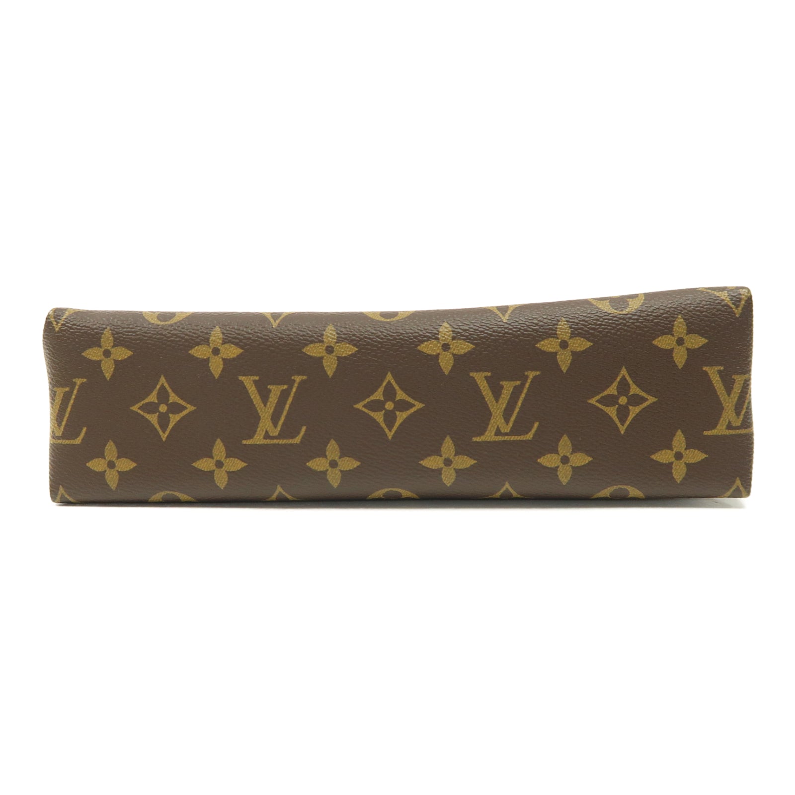 LOUIS VUITTON Monogram Saint Placide金扣鏈帶肩背袋啡色/紅色