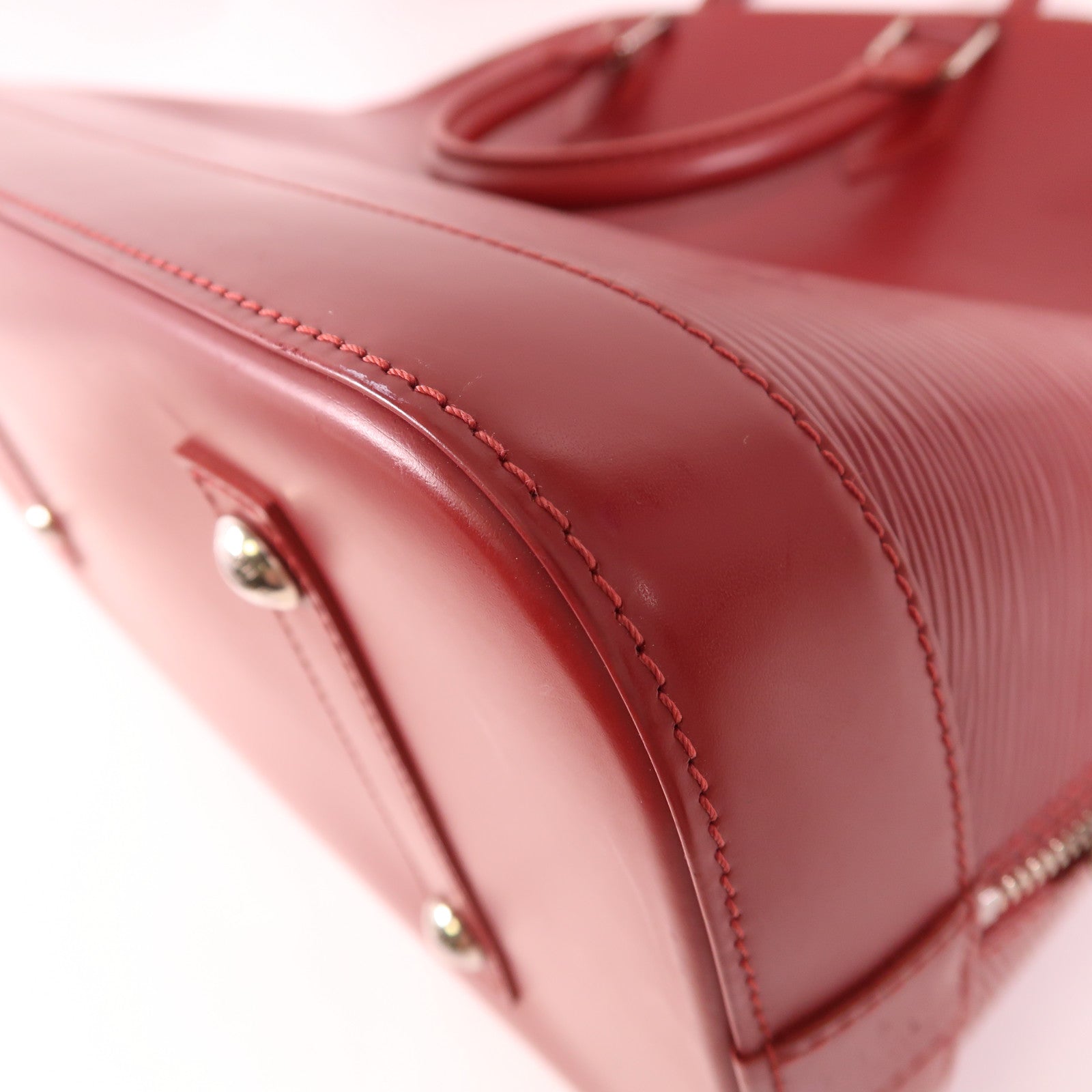 LOUIS VUITTON LV SHW Alma PM Handbag M40490 Epi Red