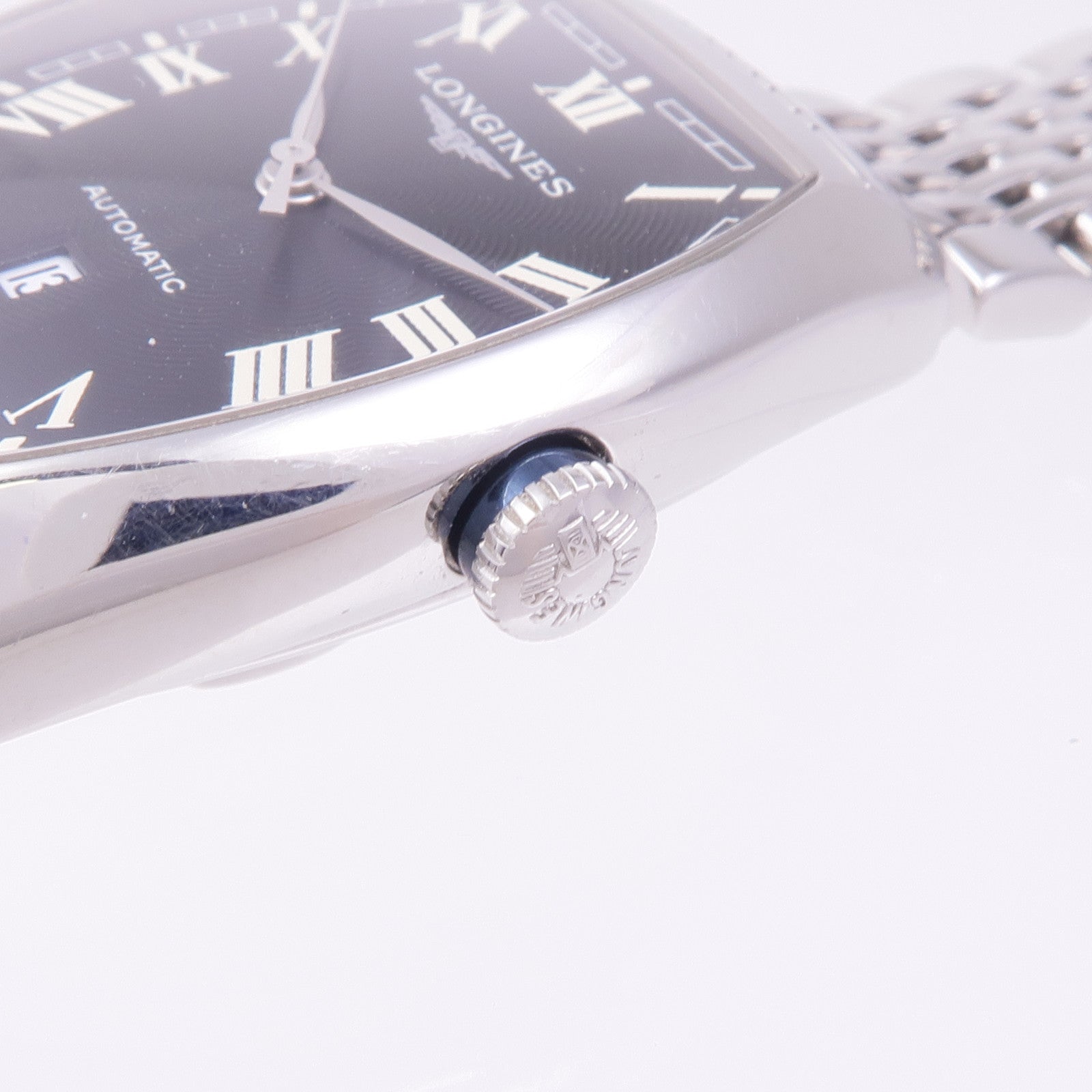 LONGINES Evidenza Automatic Watch Stainless Steel Black