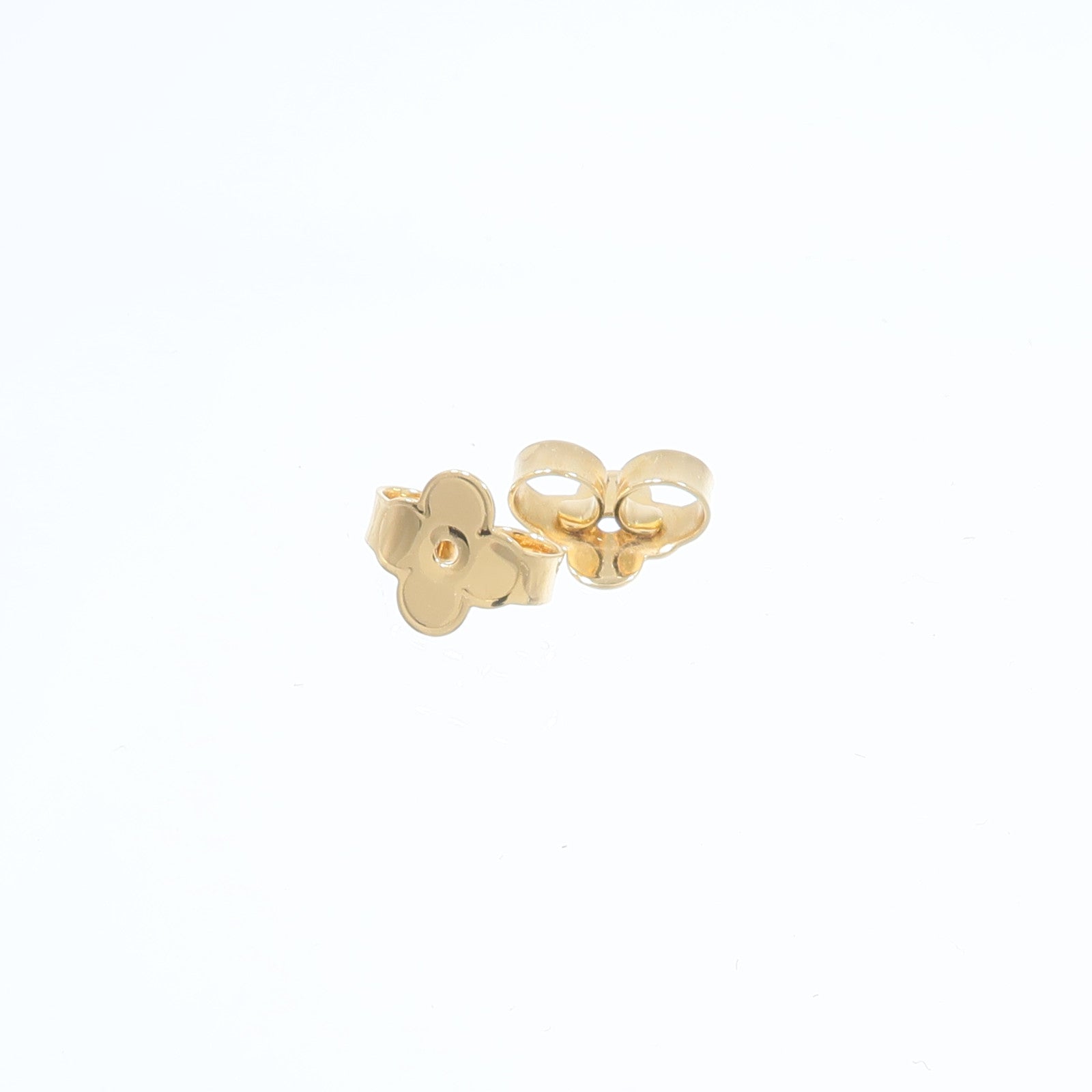 LOUIS VUITTON 金屬/PVC Floragram Earrings