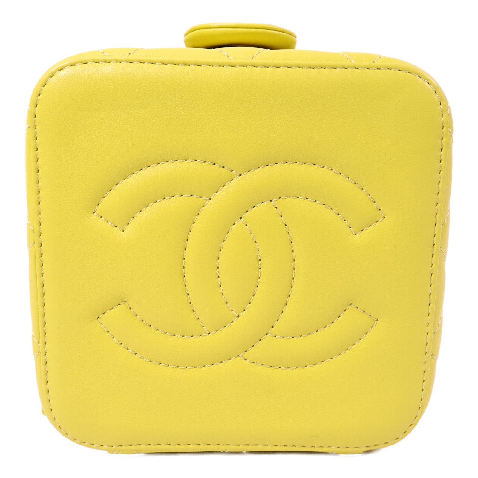 CHANEL 【激減優惠】羊皮皮革Vanity Case手挽肩背兩用袋