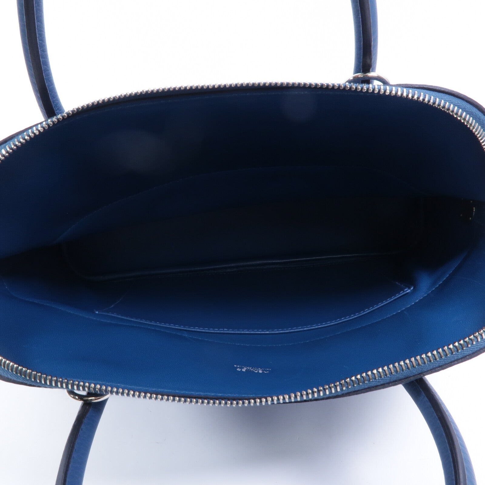 HERMES Togo皮革Bolide 31手挽袋Bleu Colvert