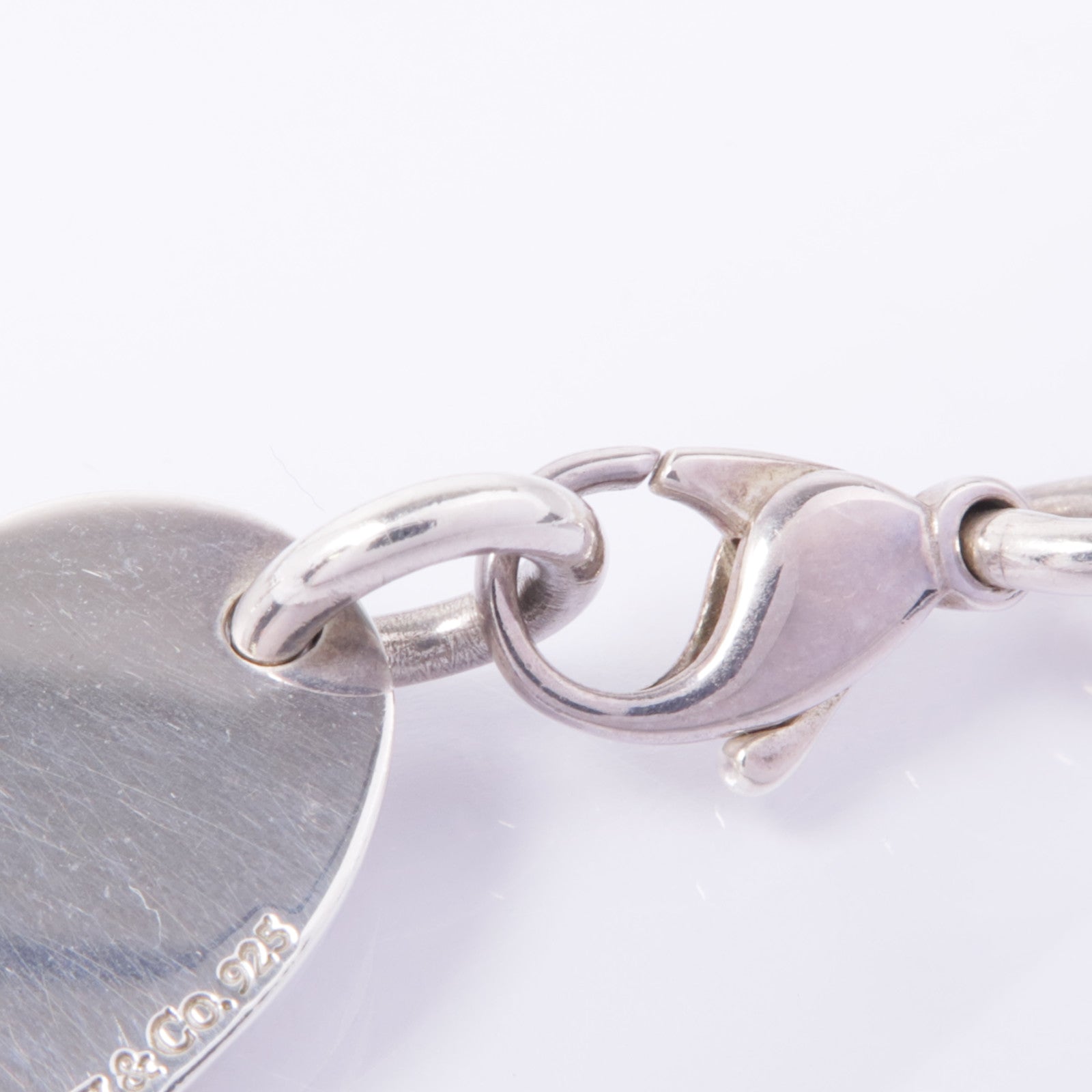 TIFFANY＆CO 925純銀Return To Tiffany Necklace項鍊