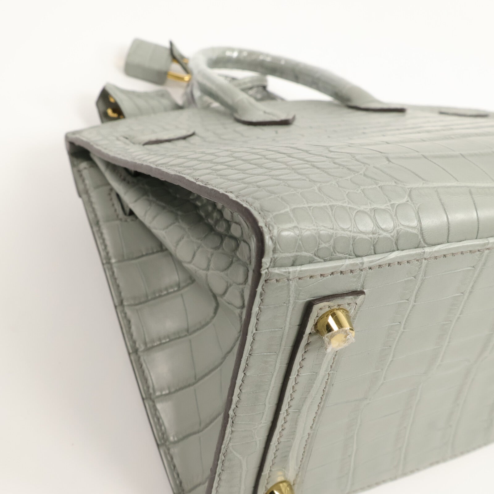 HERMES 鱷魚皮革Birkin 20手挽袋
