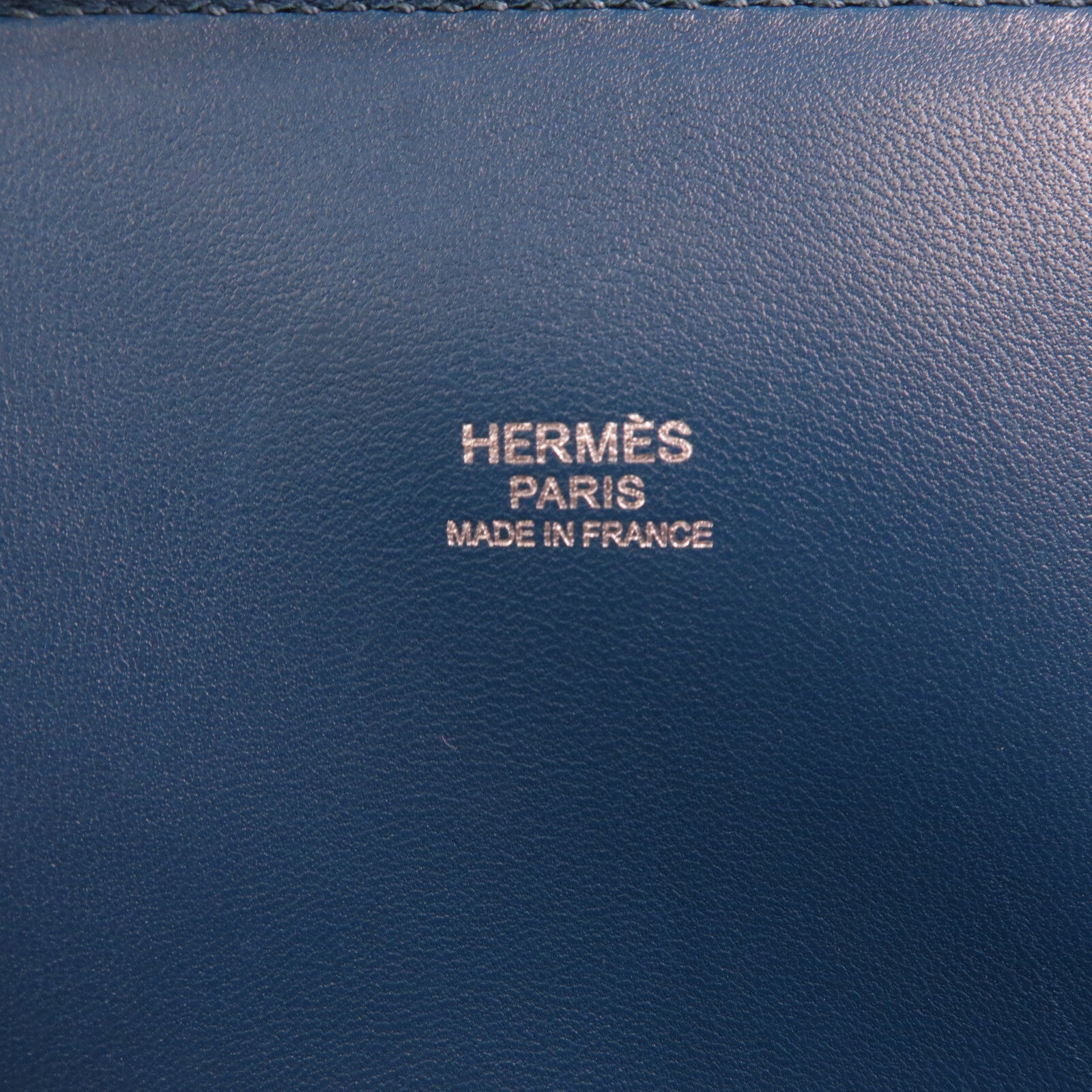 HERMES Togo皮革Bolide 31手挽袋Bleu Colvert