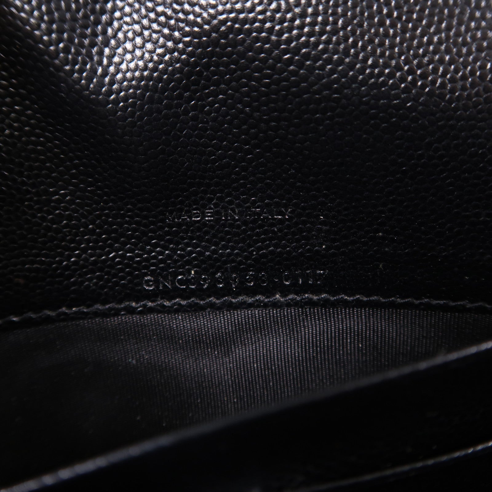 YVES SAINT LAURENT 牛皮皮革Wallet On Chain金扣鏈帶肩背袋