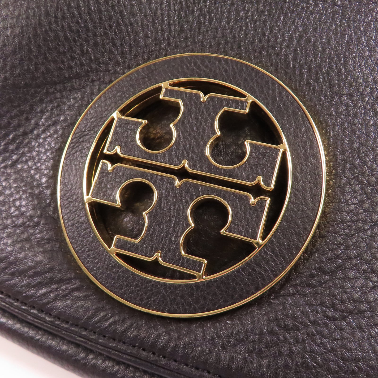 Tory Burch 牛皮皮革Shoulder Bag金扣鏈帶肩背袋