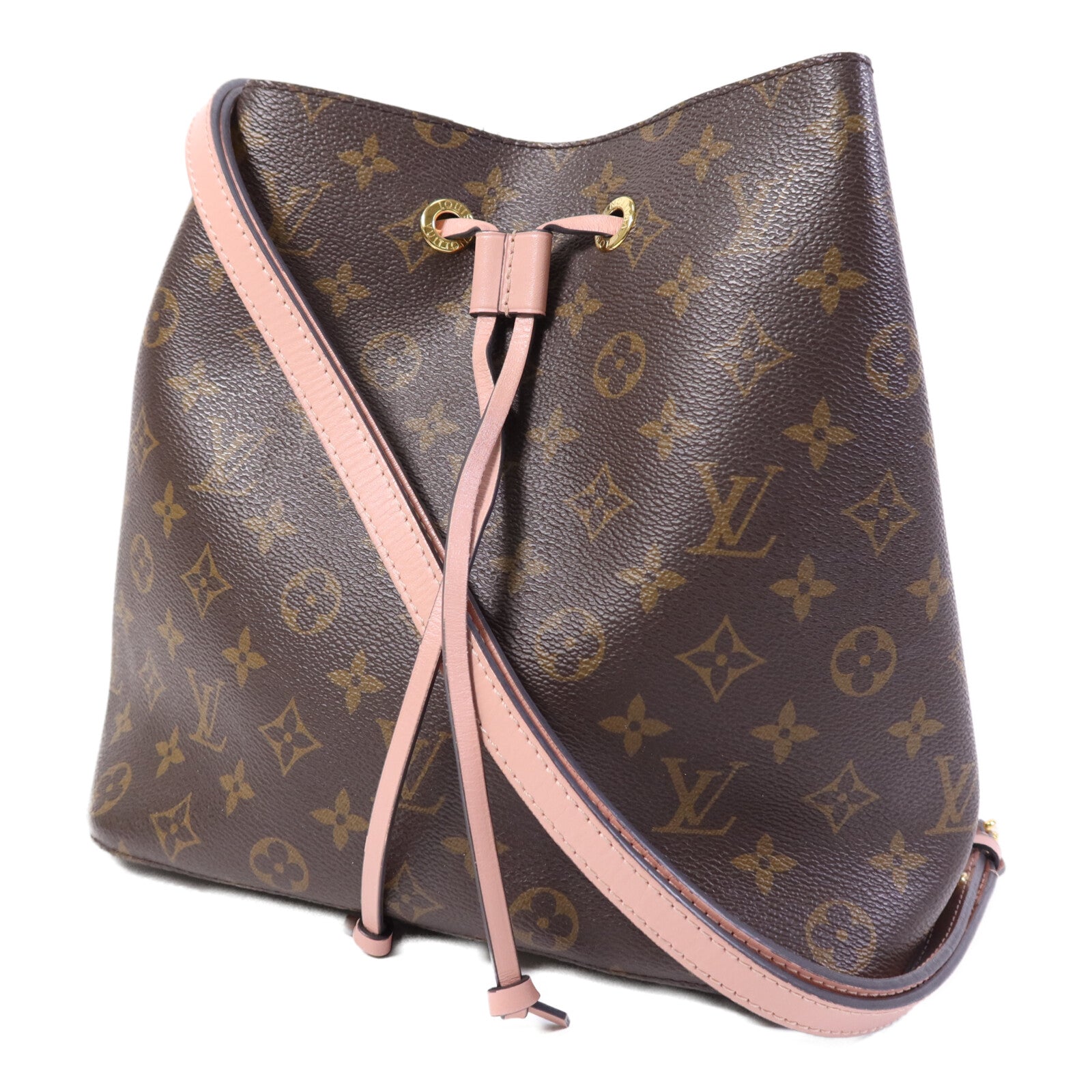 LOUIS VUITTON Monogram Neo Noe金扣肩背兩用袋