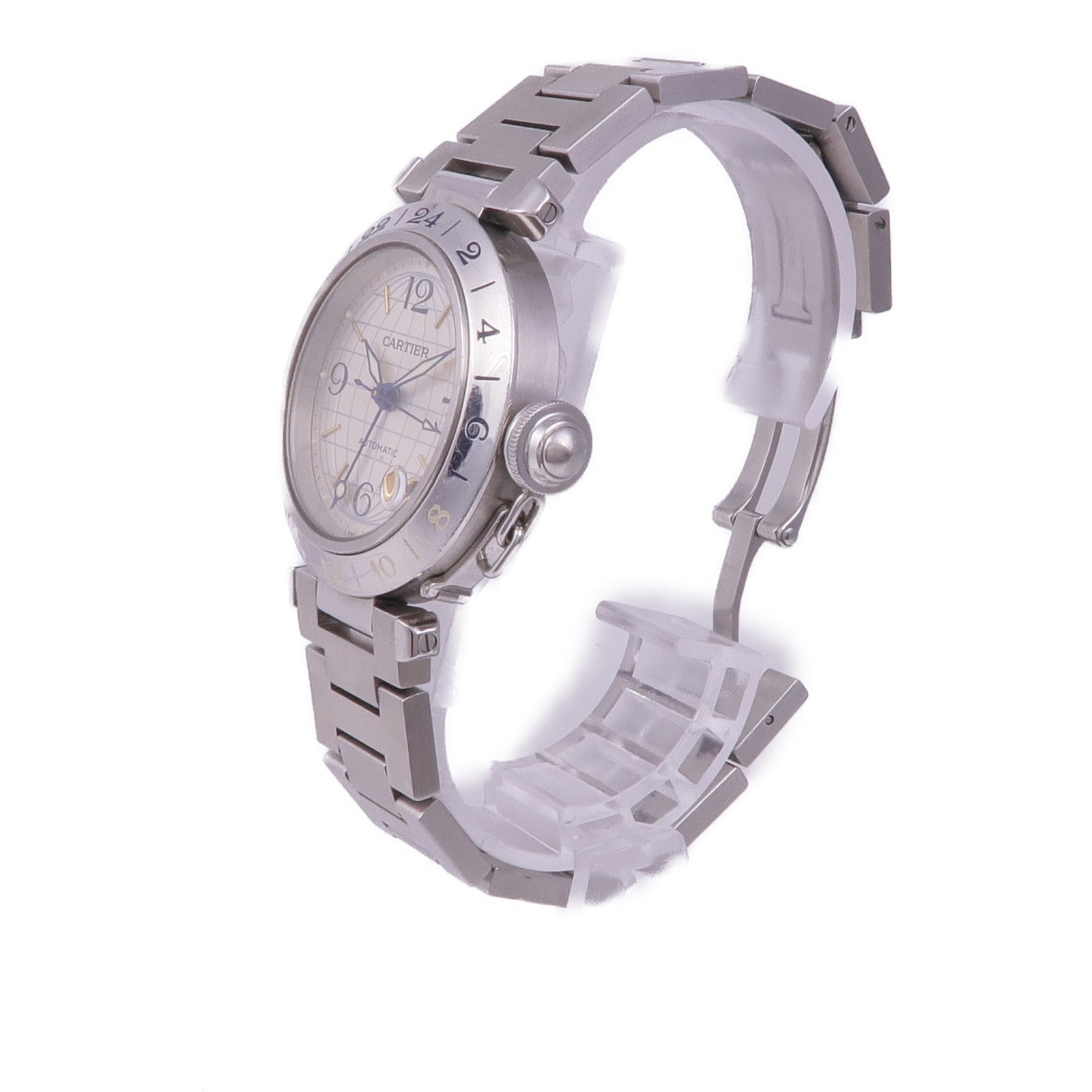 CARTIER Pasha C GMT W31029M7