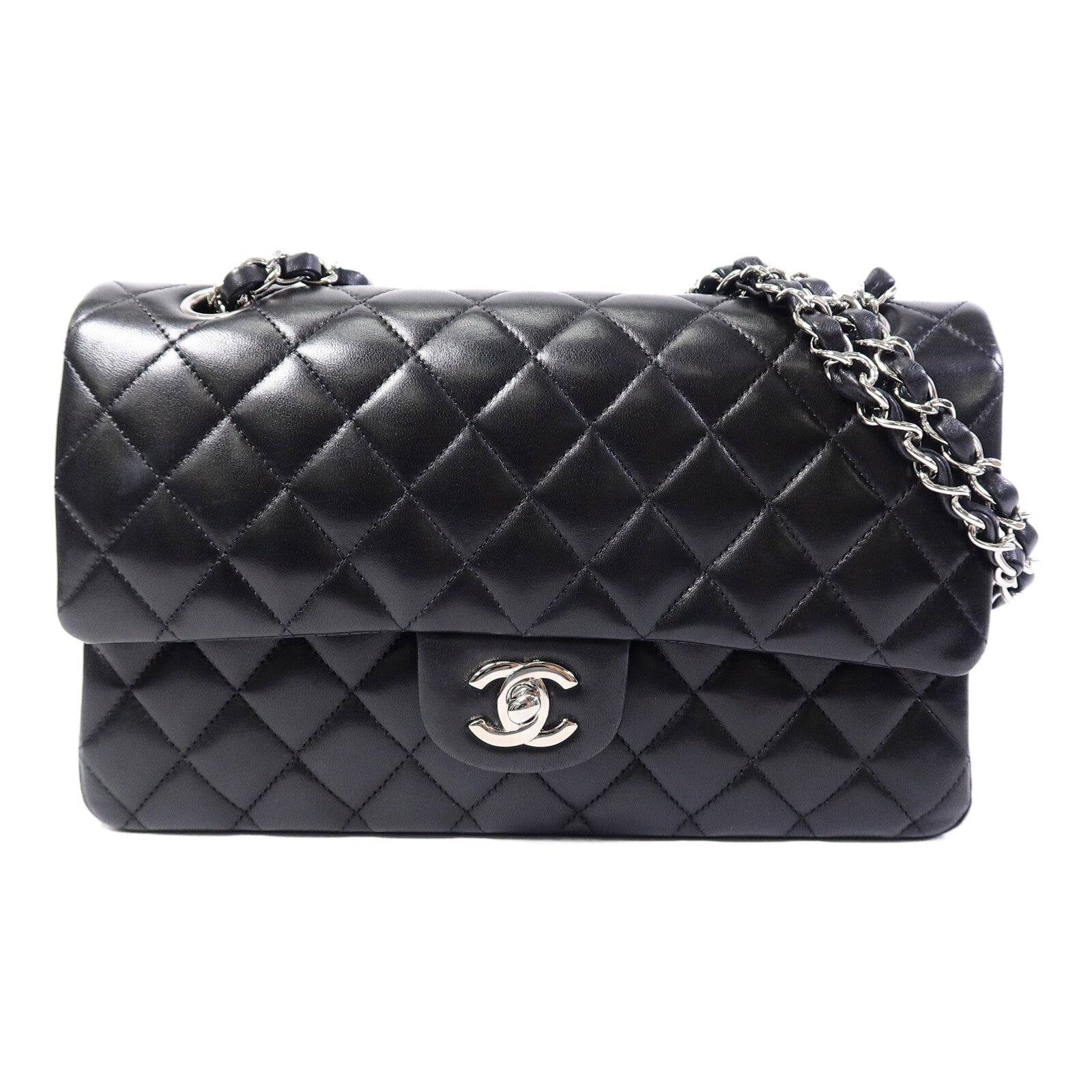 CHANEL 羊皮皮革Classic 25鏈帶肩背袋