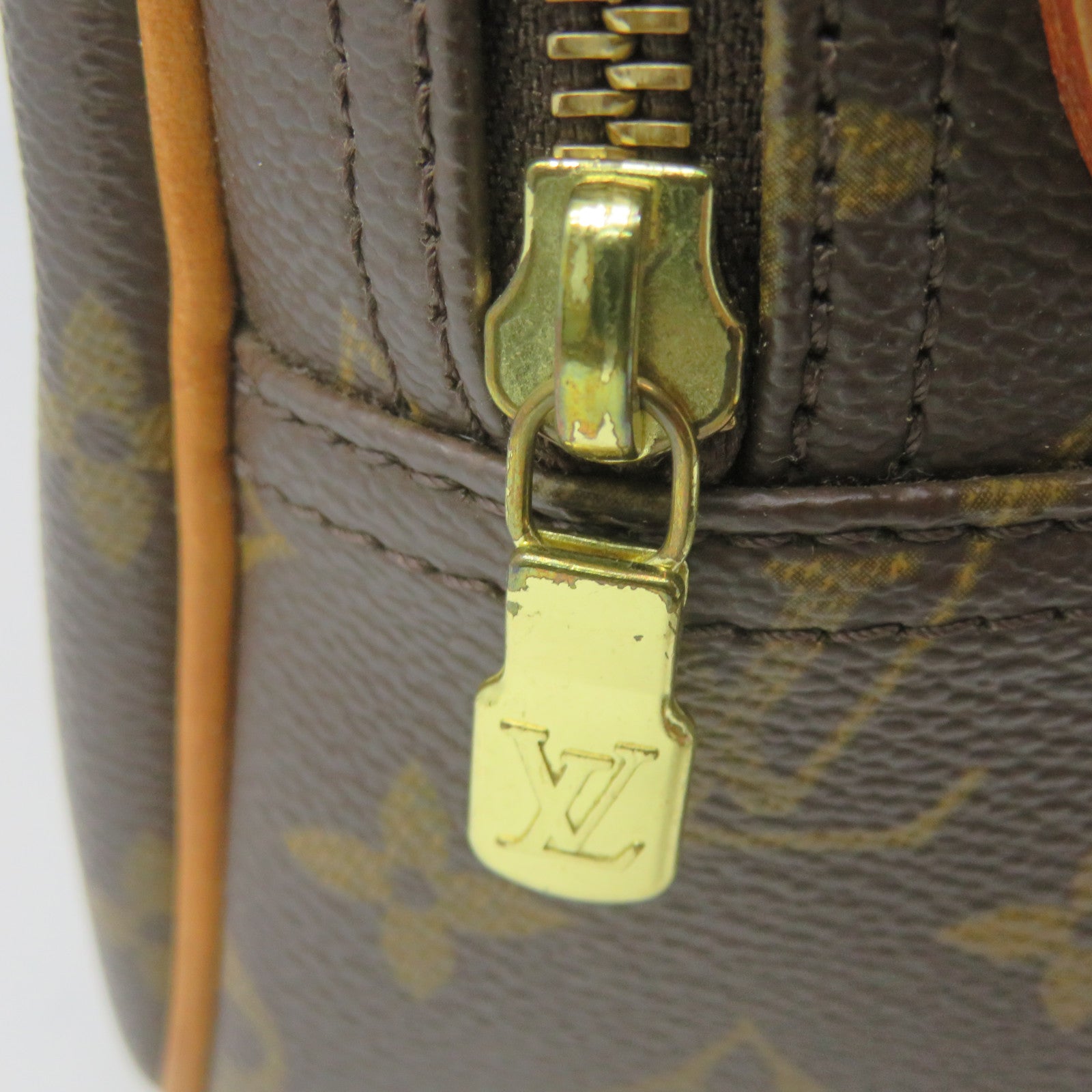 LOUIS VUITTON 【激減優惠】Monogram Reporter Shoulder Bag肩背袋啡色