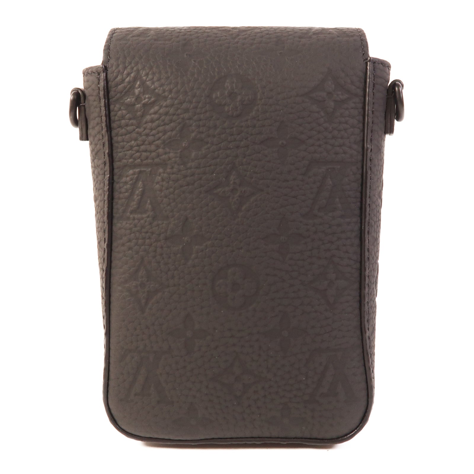 LOUIS VUITTON Monogram Taurillon S-Lock Vertical Wearable肩背袋