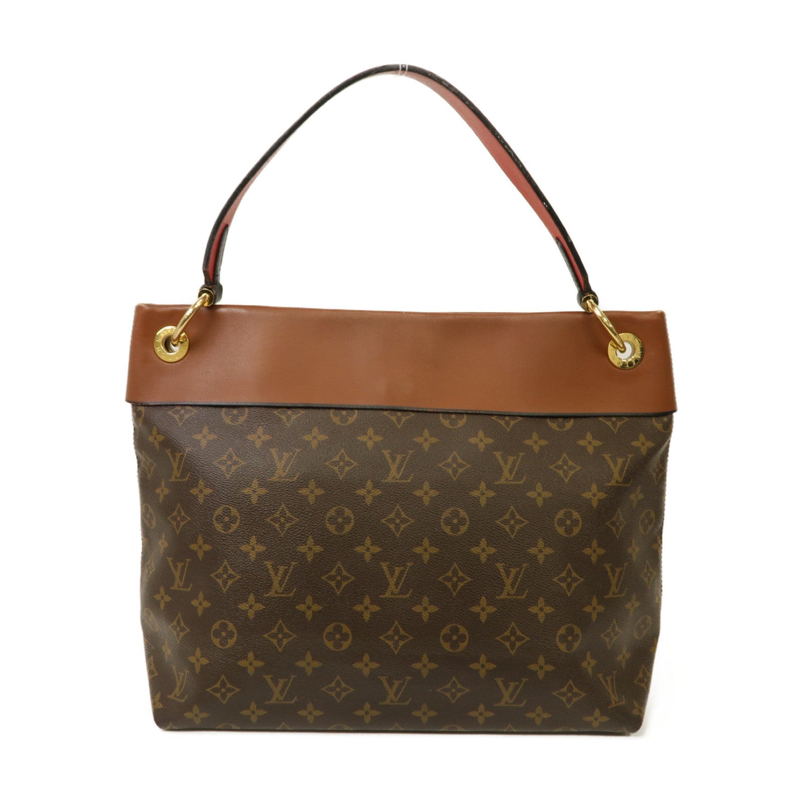 LOUIS VUITTON 【激減優惠】Monogram Tuileries Hobo金扣肩背袋啡色