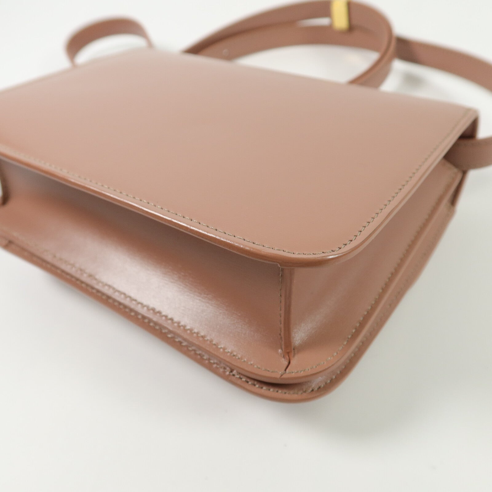 CELINE 牛皮皮革Mini Classic Box肩背袋