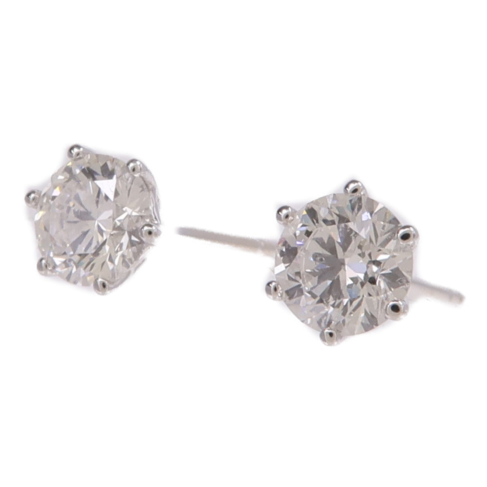 JEWELRY 18K白金Diamond Earrings鑽石耳環