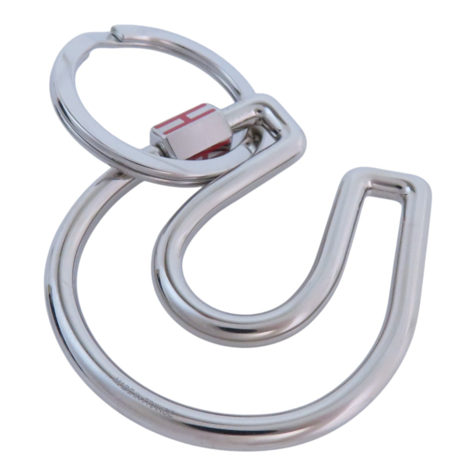 HERMES 金屬Fer A Cheval Key Ring銀扣鎖匙扣