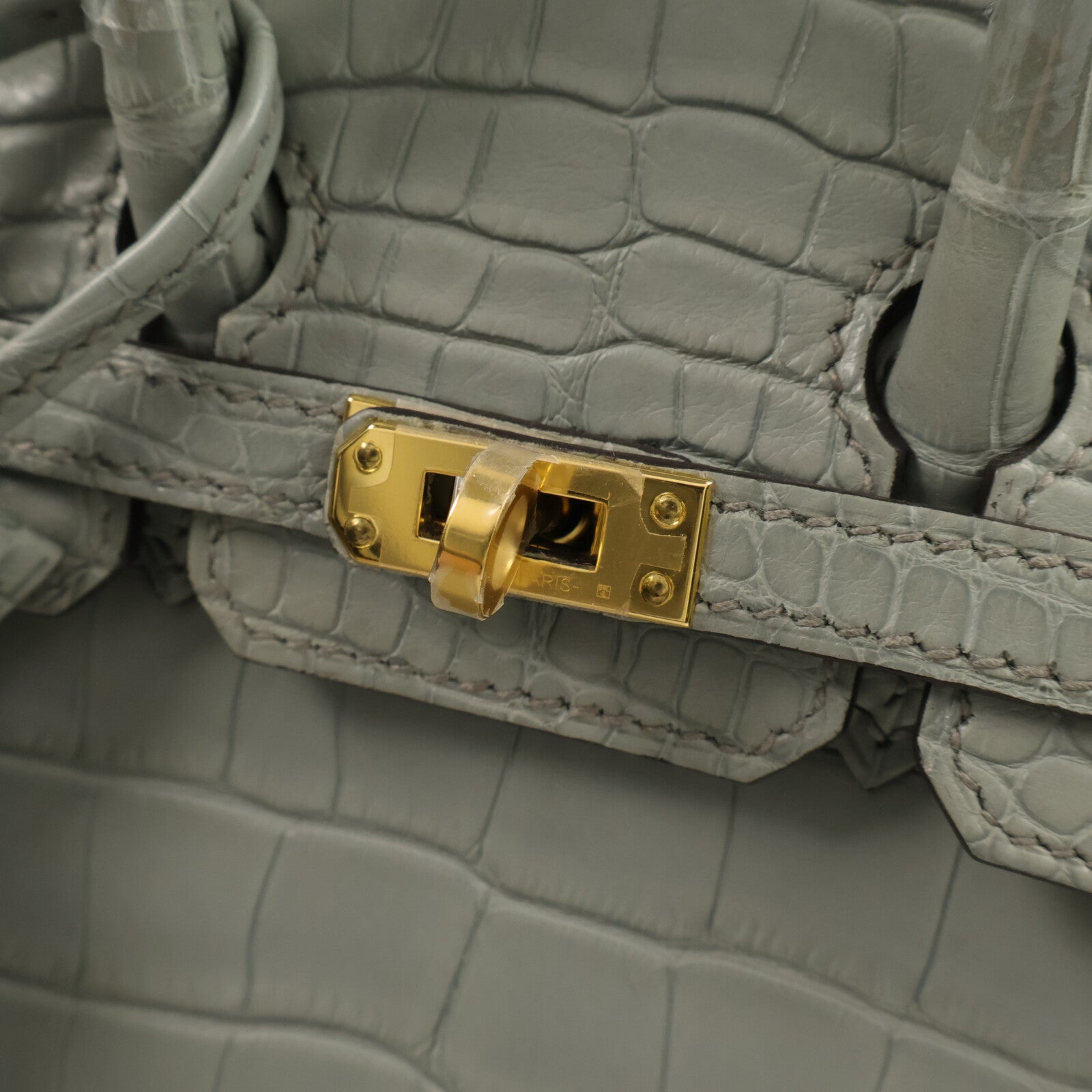 HERMES 鱷魚皮革Birkin 20手挽袋