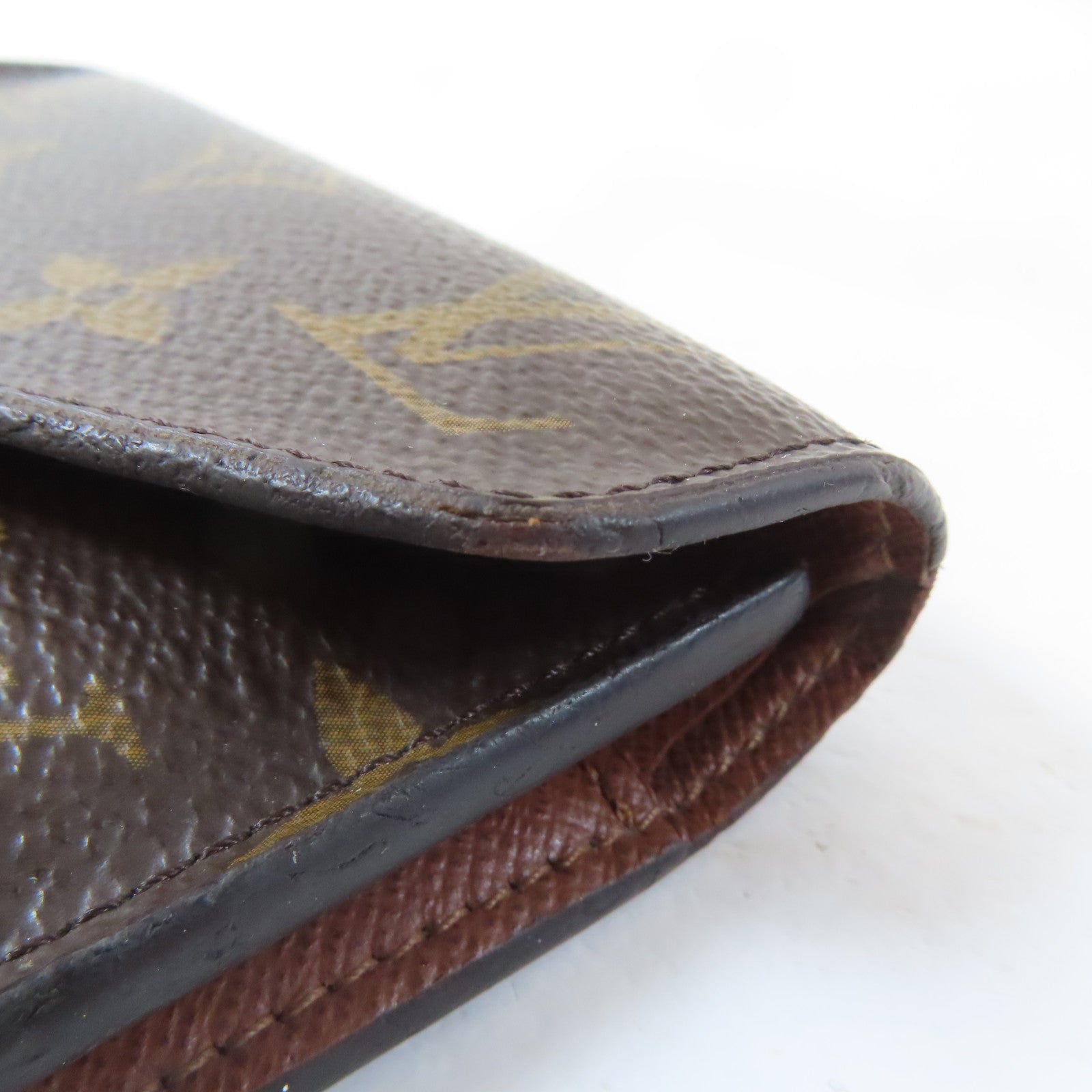 LOUIS VUITTON Monogram Victorine Wallet金扣錢包啡色