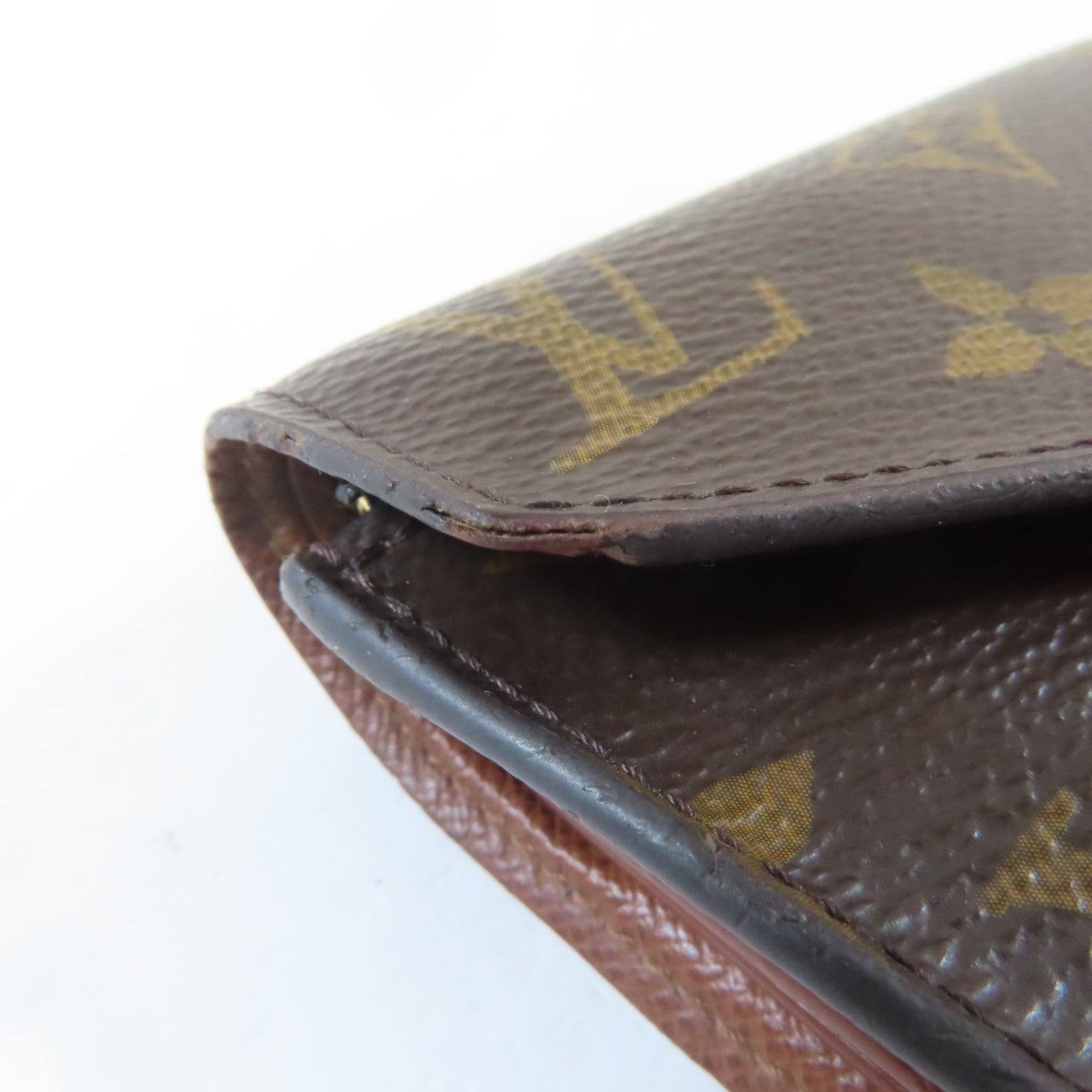LOUIS VUITTON Monogram Victorine Wallet金扣錢包啡色