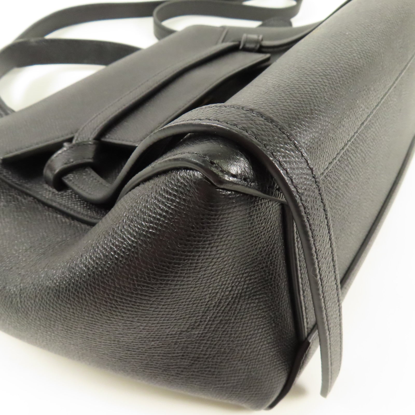 CELINE 牛皮皮革Mirco Belt Bag金扣手挽肩背兩用袋