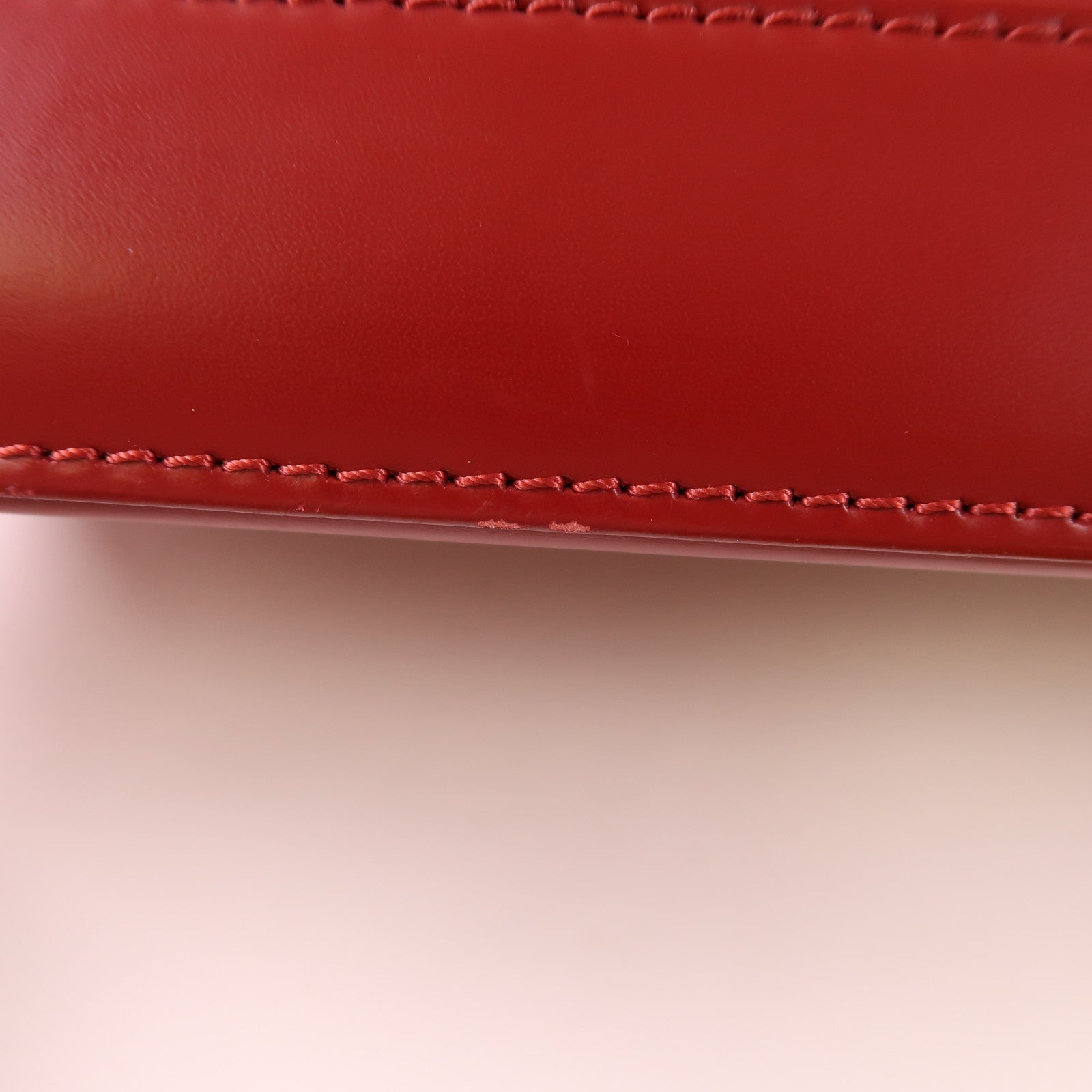 LOUIS VUITTON LV SHW Alma PM Handbag M40490 Epi Red