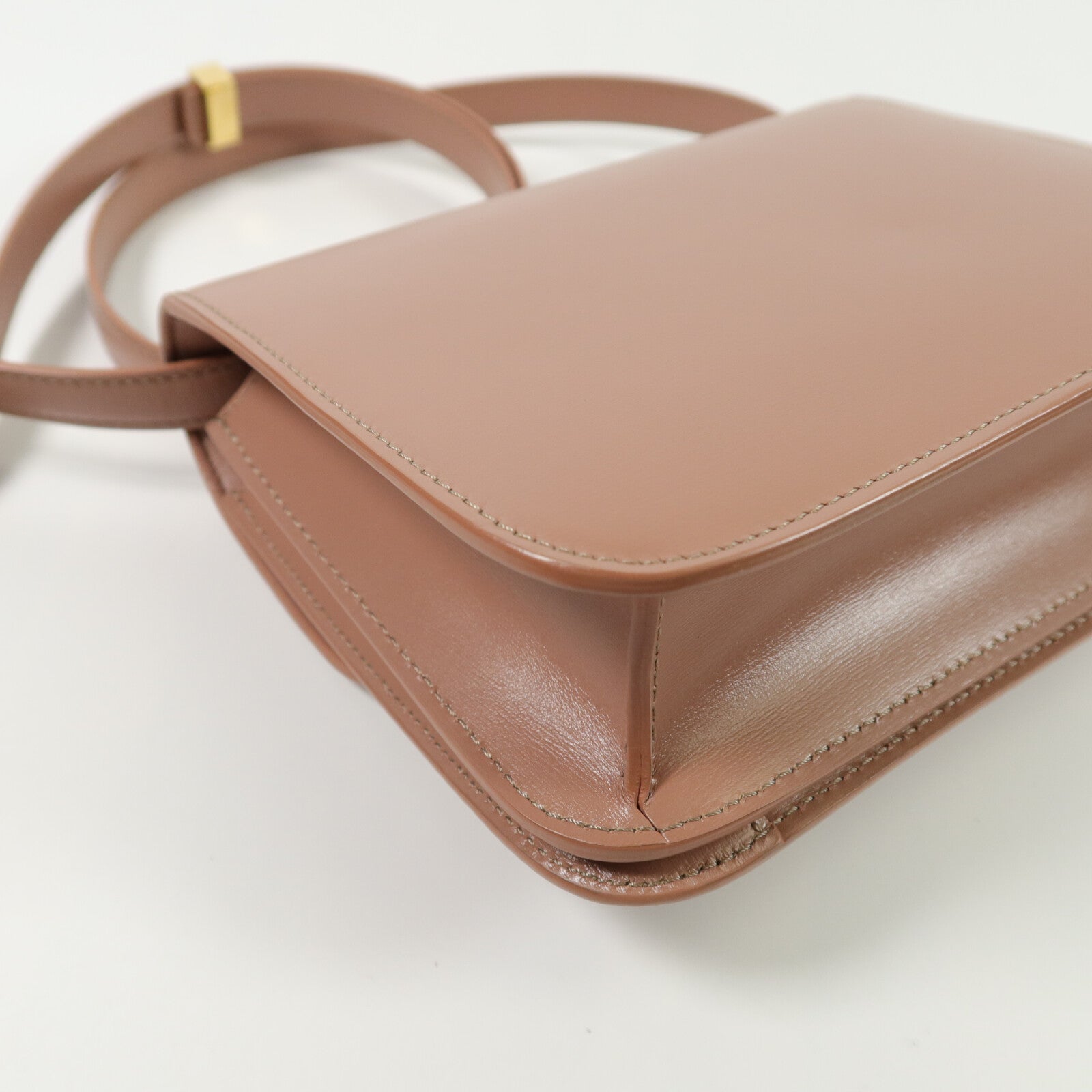 CELINE 牛皮皮革Mini Classic Box肩背袋