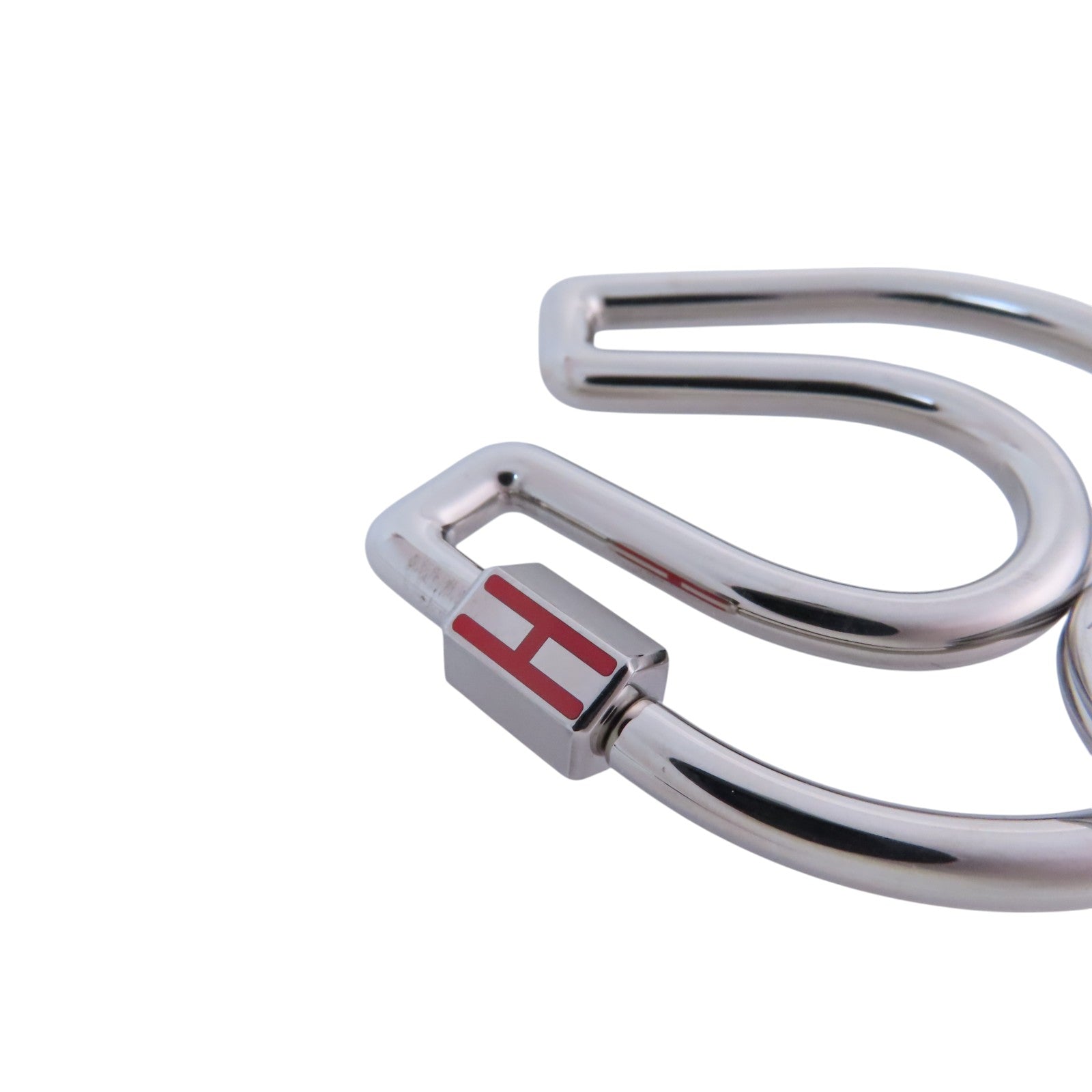 HERMES 金屬Fer A Cheval Key Ring銀扣鎖匙扣