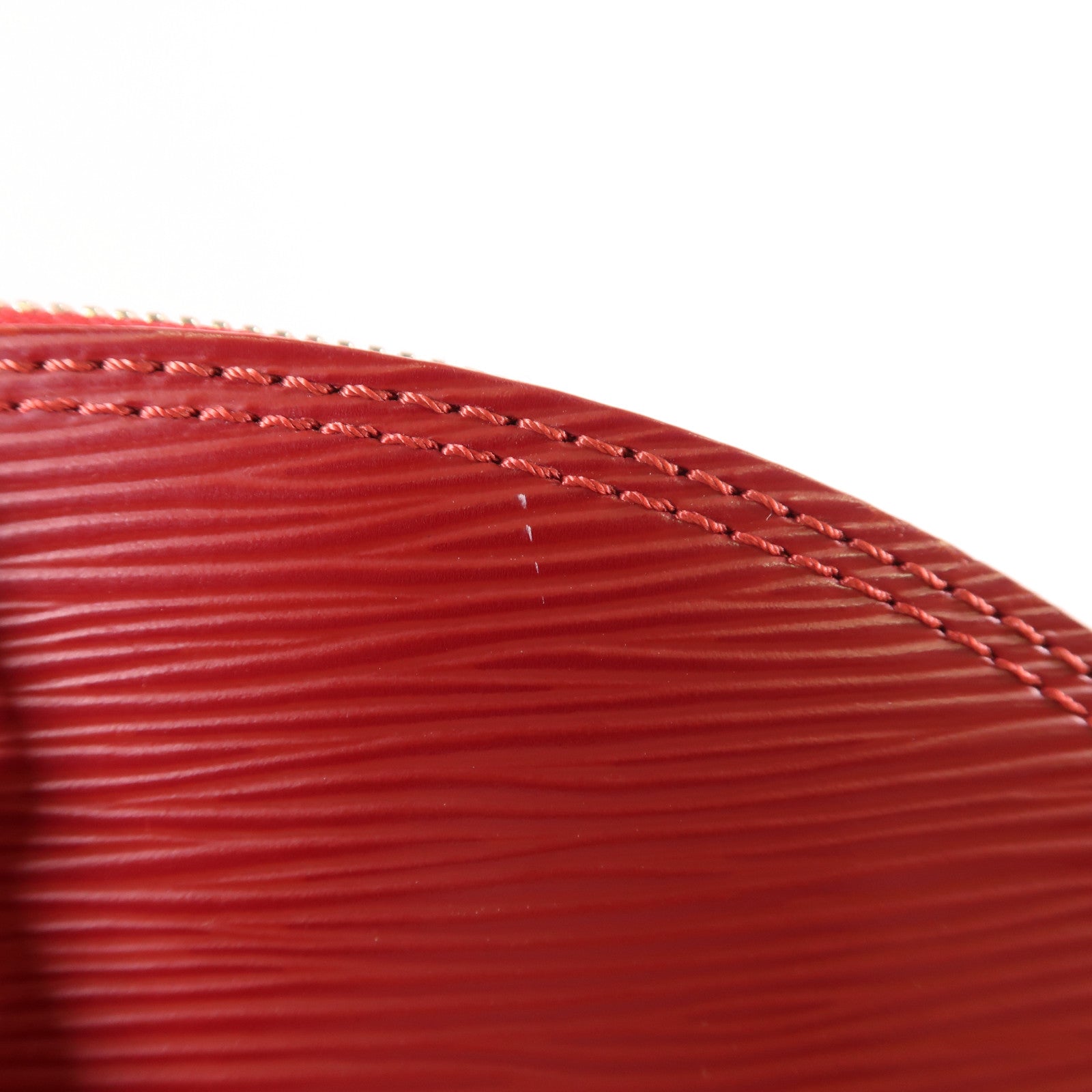 LOUIS VUITTON LV SHW Alma PM Handbag M40490 Epi Red