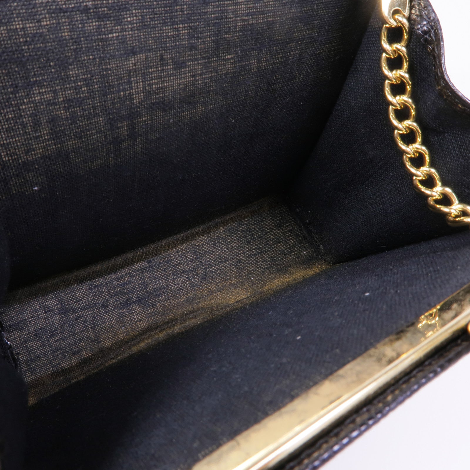 Salvatore Ferragamo 牛皮皮革Chain Shoulder Bag金扣鏈帶肩背袋