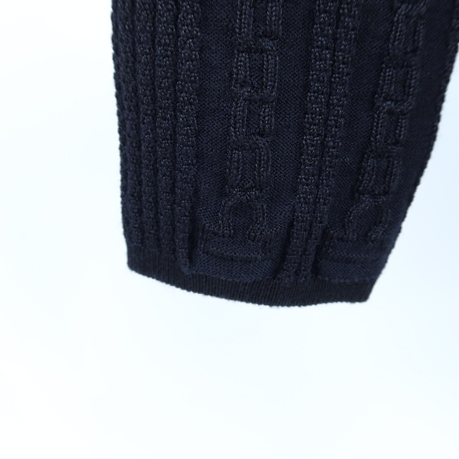 HERMES Viscose/Wool Shirt Cardigan針織
