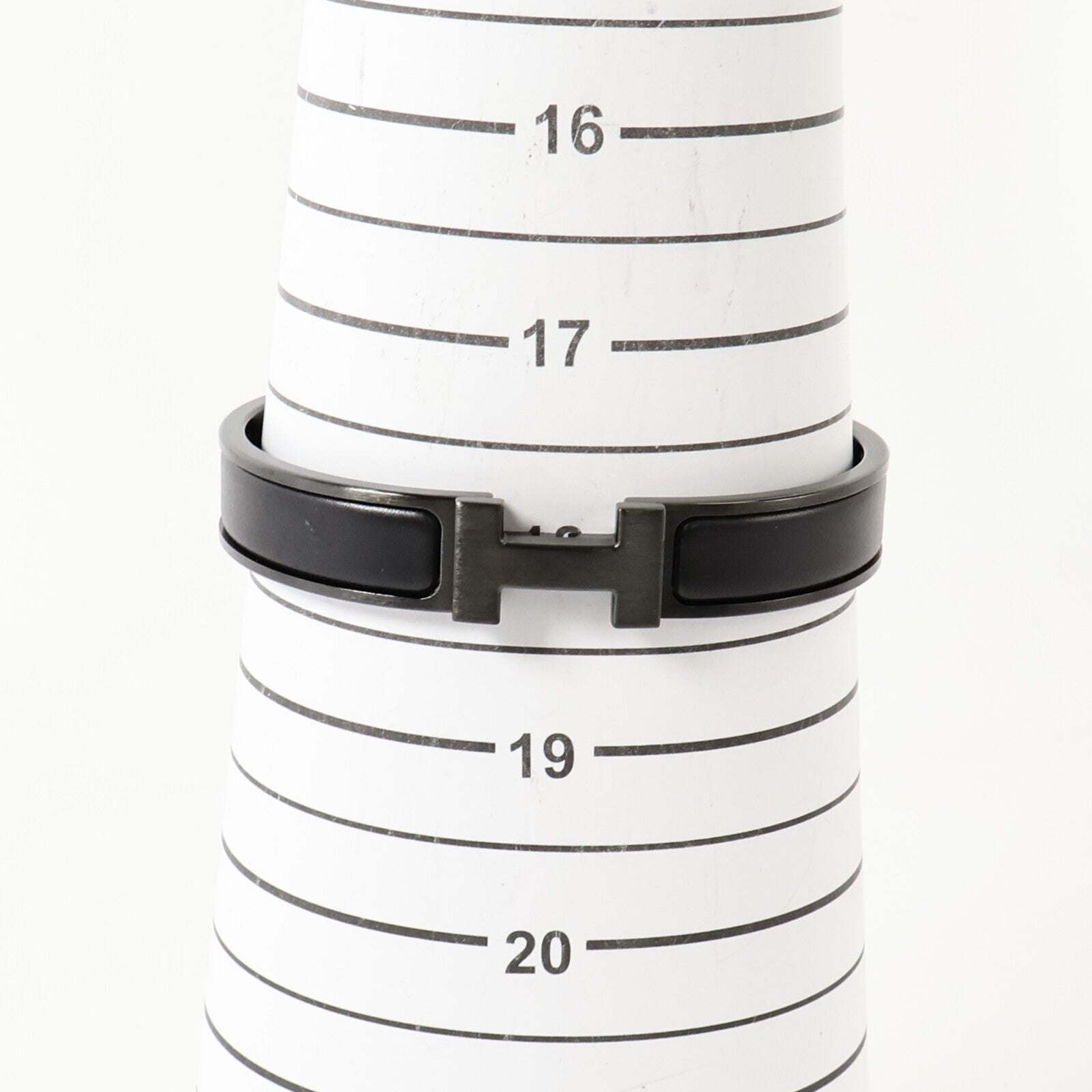 HERMES 金屬/琺瑯Clic HH So Black Bracelet手鏈
