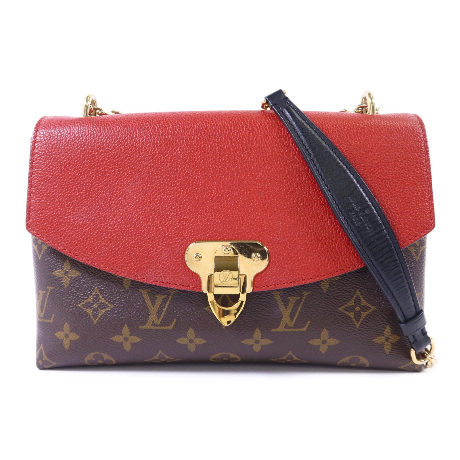 LOUIS VUITTON Monogram Saint Placide金扣肩背袋