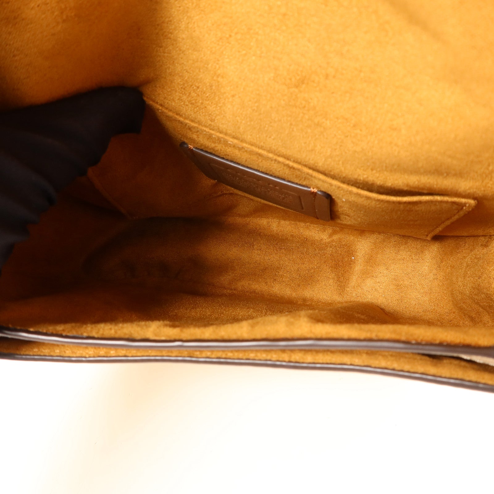 COACH 牛皮皮革Shoulder Bag金扣肩背袋