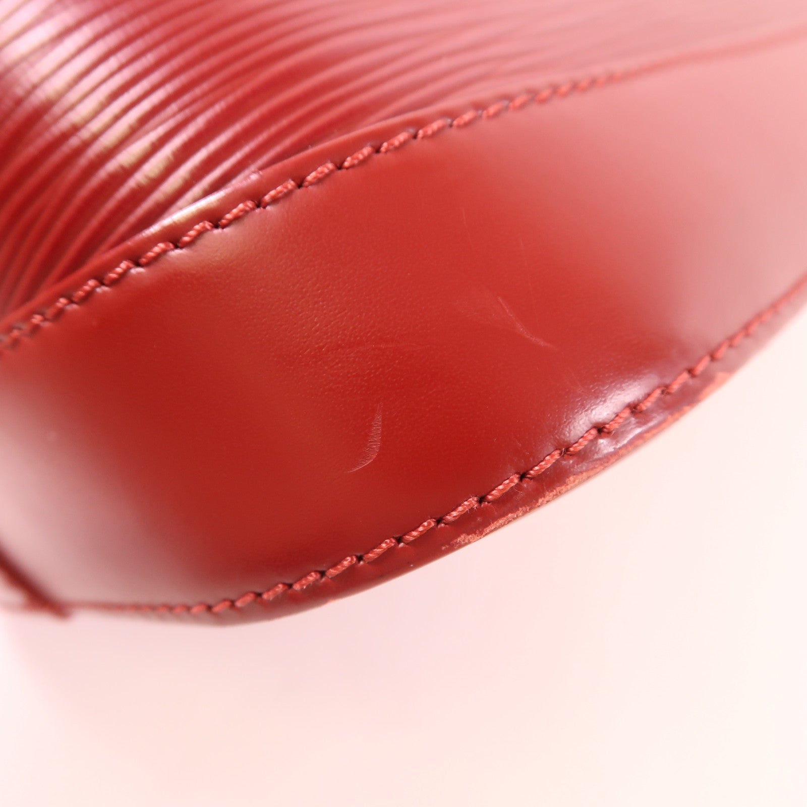 LOUIS VUITTON LV SHW Alma PM Handbag M40490 Epi Red