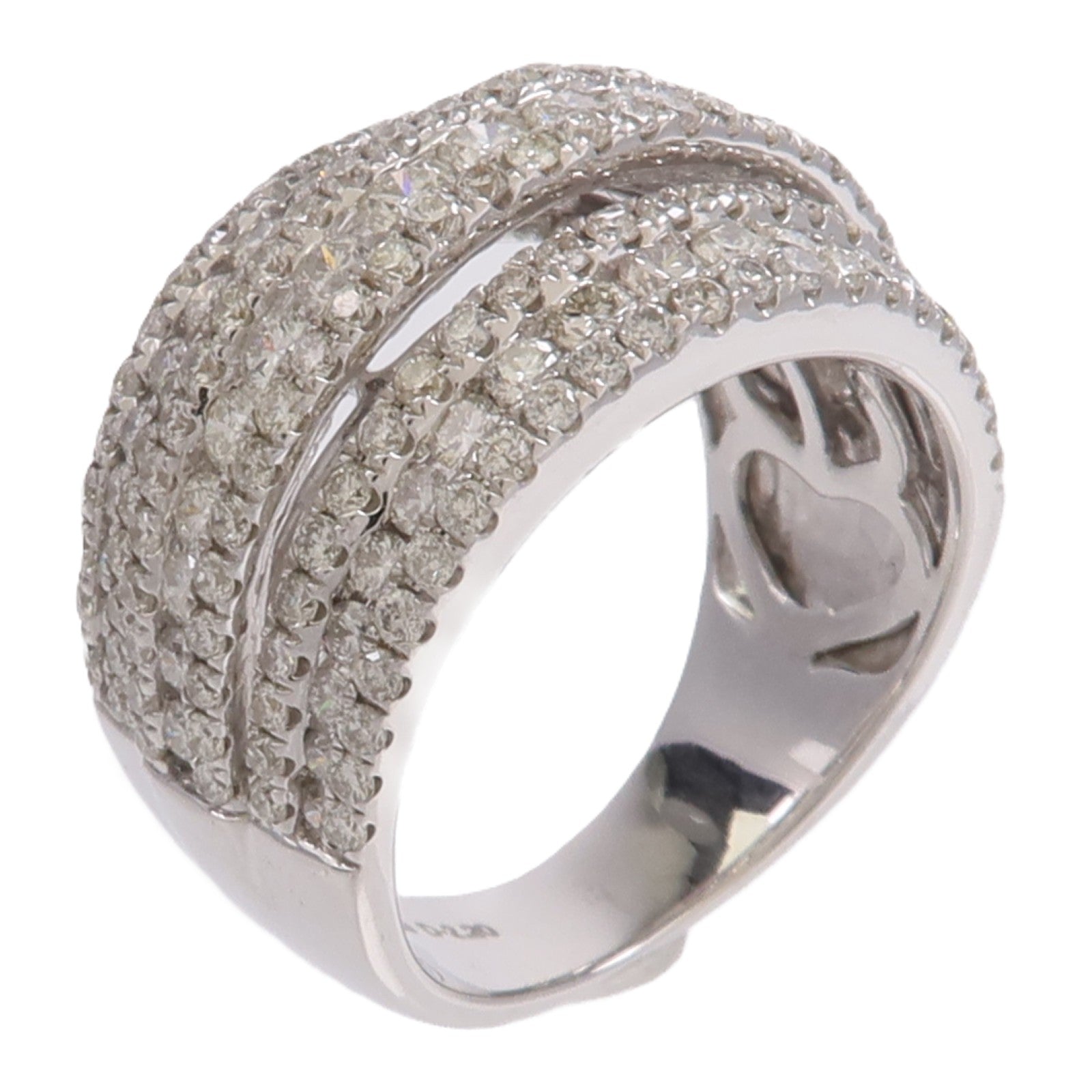 JEWELRY 18K白金Diamond Ring鑽石戒指
