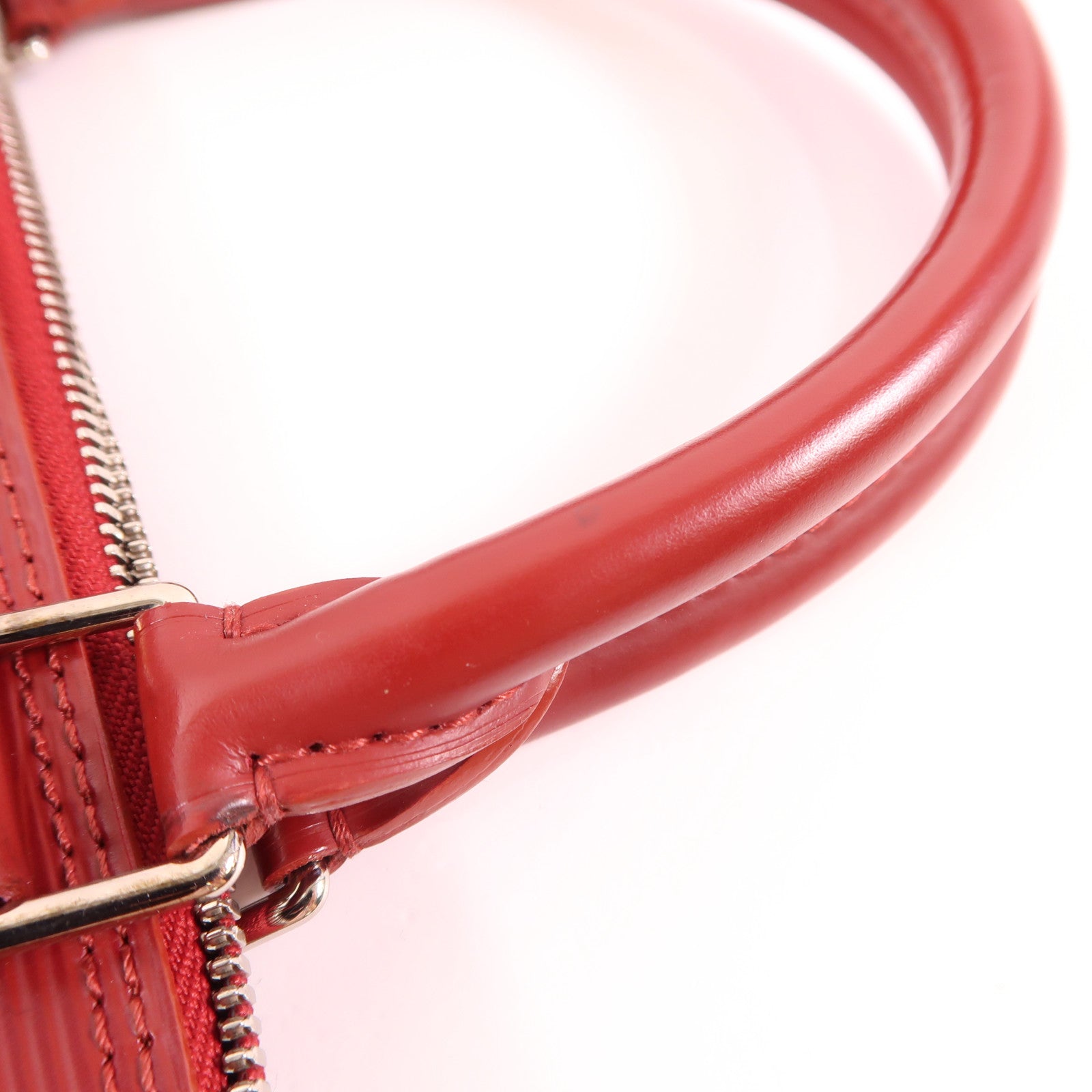 LOUIS VUITTON LV SHW Alma PM Handbag M40490 Epi Red