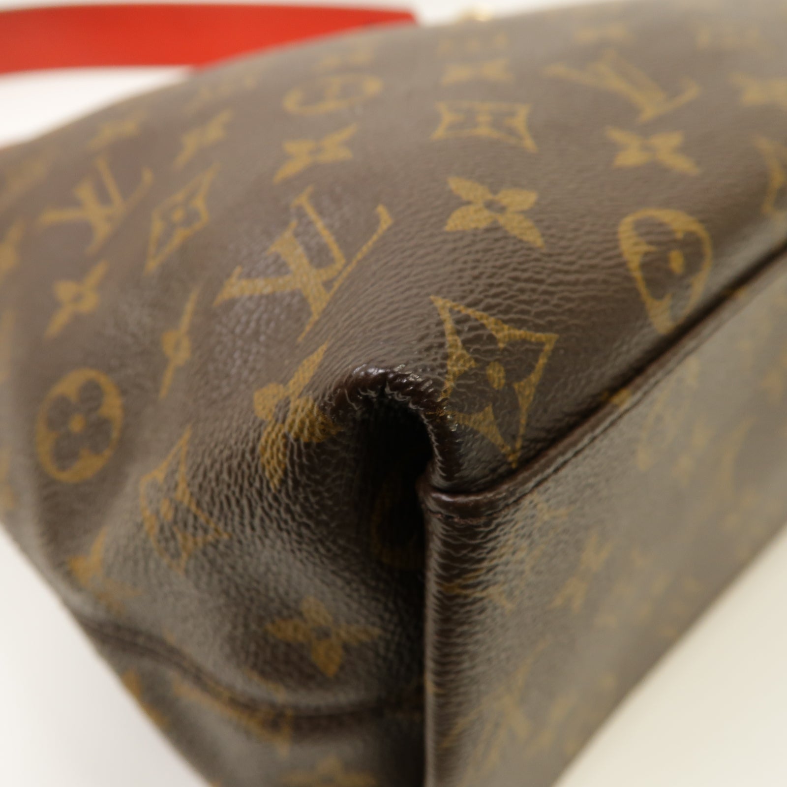 LOUIS VUITTON 【激減優惠】Monogram Tuileries Hobo金扣肩背袋啡色