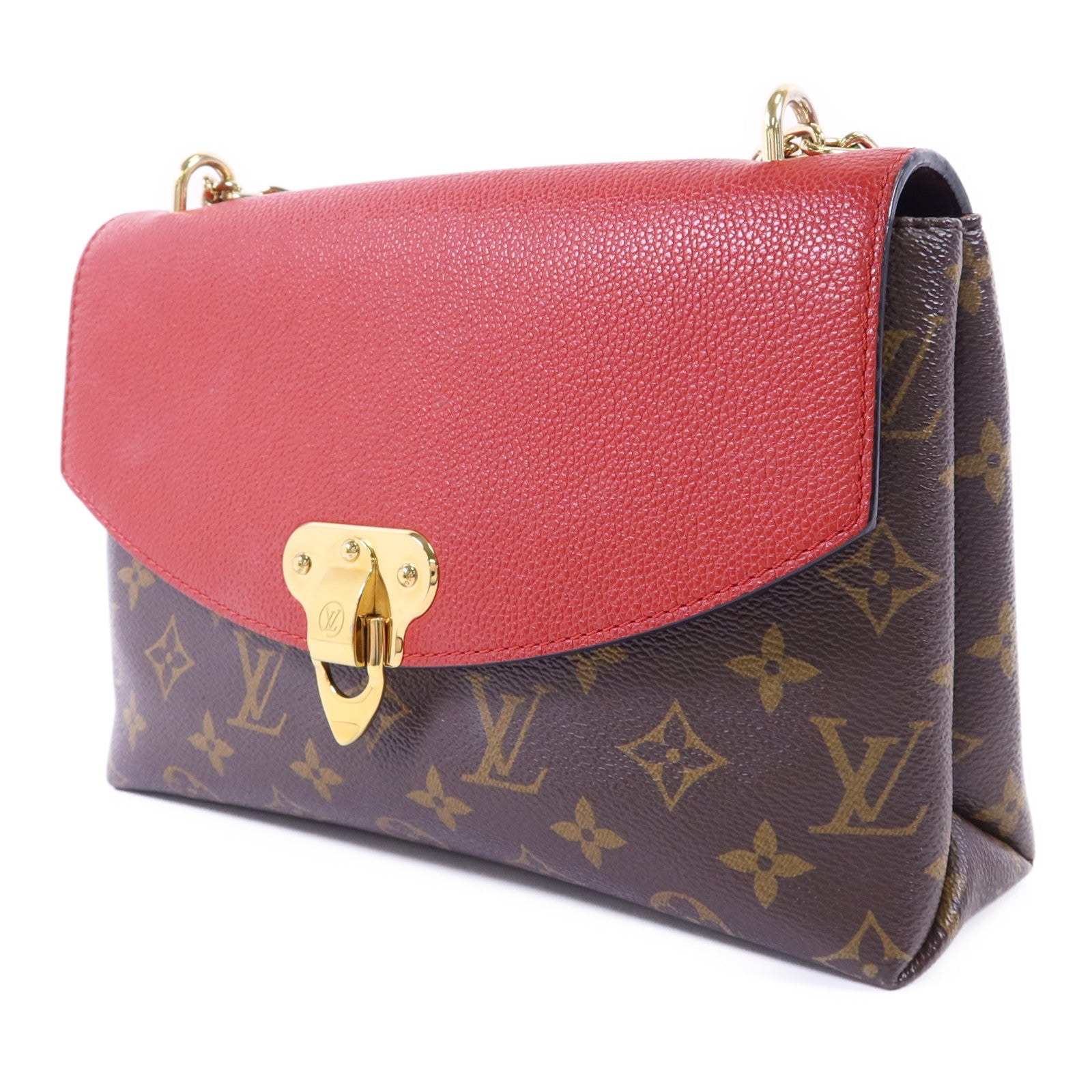 LOUIS VUITTON Monogram Saint Placide金扣肩背袋