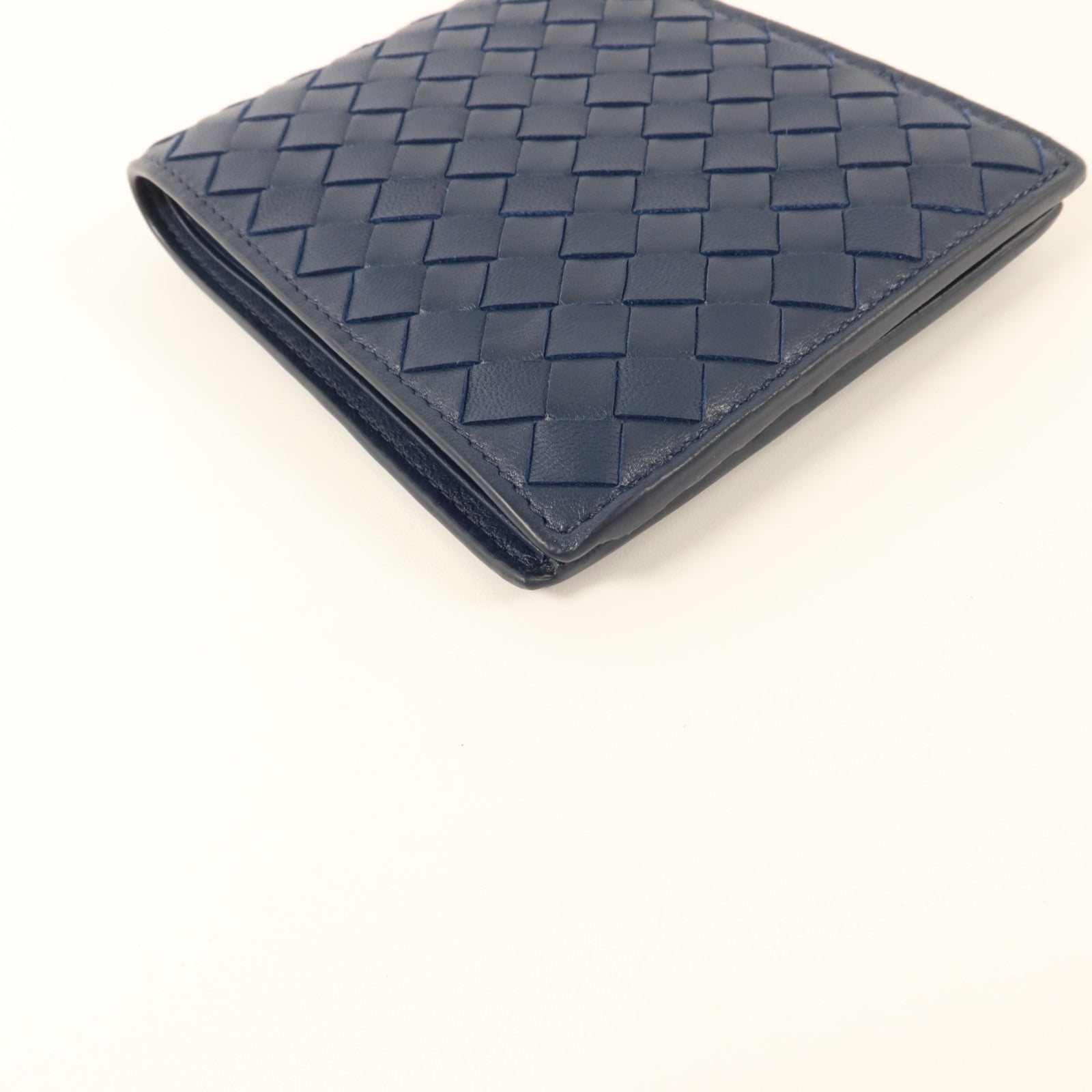 BOTTEGA VENETA 織紋皮革Bifold Wallet錢包