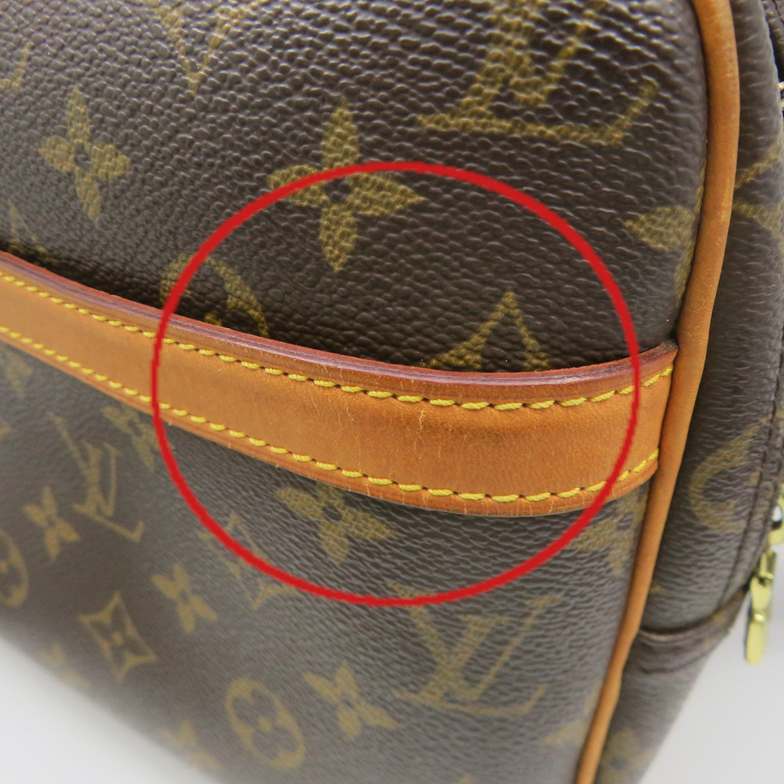 LOUIS VUITTON 【激減優惠】Monogram Reporter Shoulder Bag肩背袋啡色
