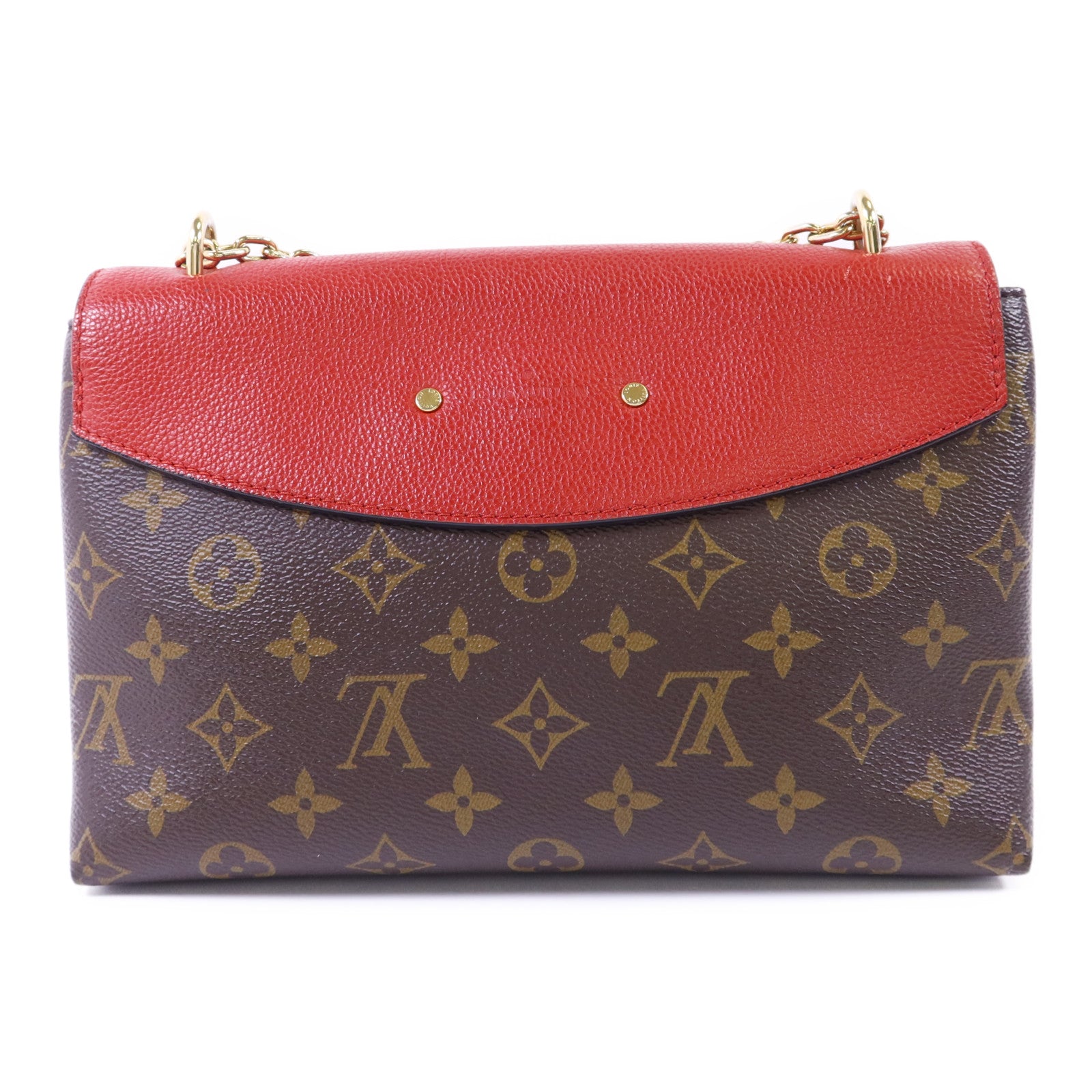 LOUIS VUITTON Monogram Saint Placide金扣肩背袋
