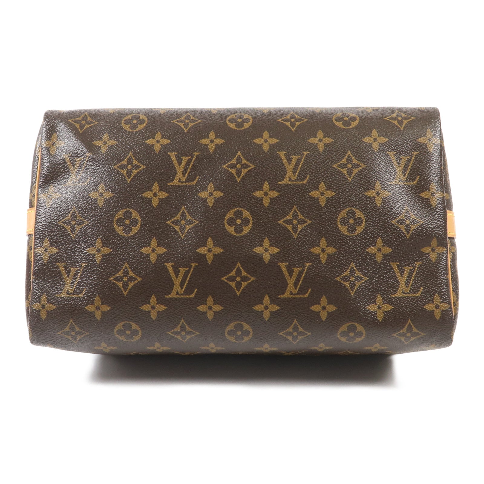 LOUIS VUITTON Monogram Speedy Bandouliere 30金扣手挽肩背兩用袋