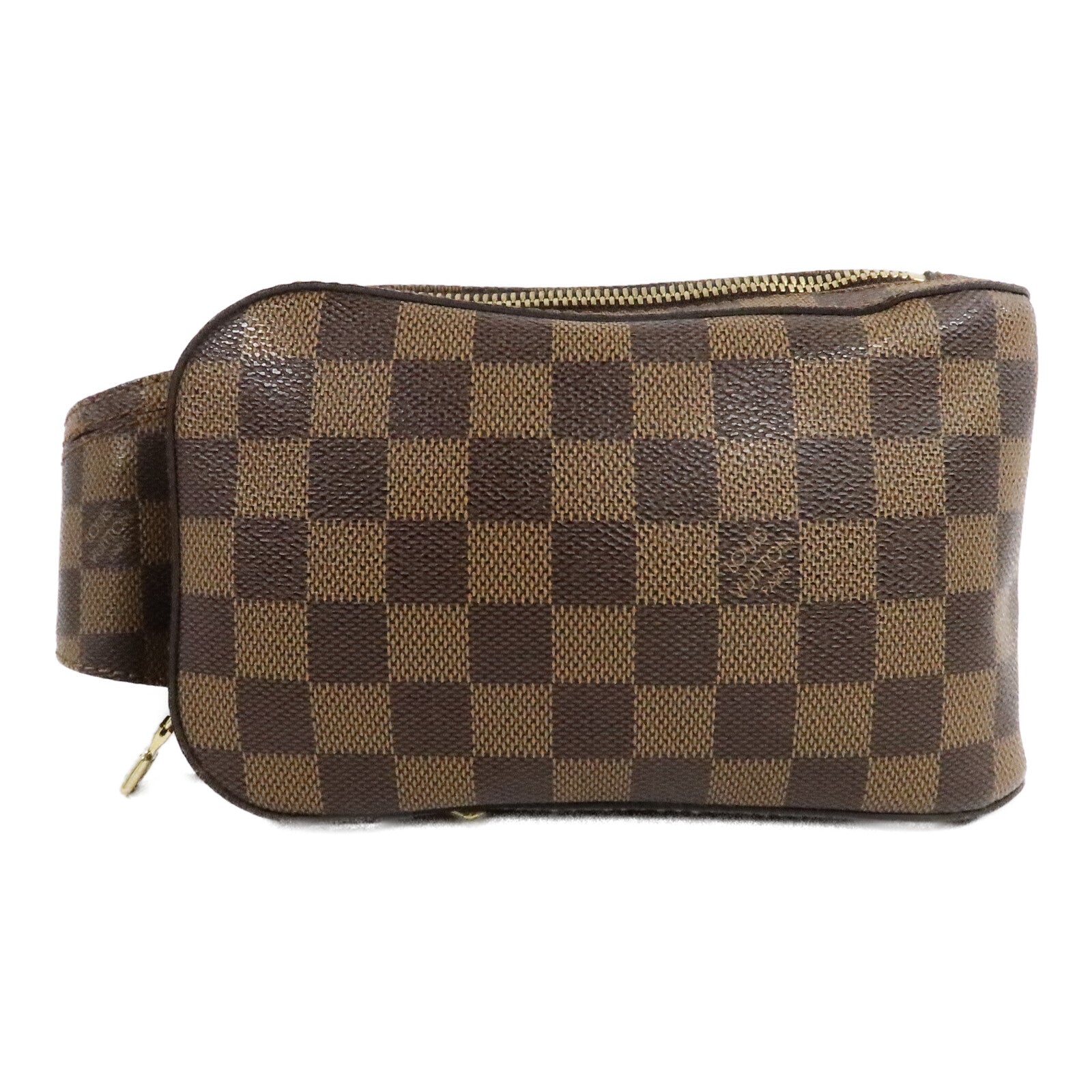 LOUIS VUITTON Damier Geronimos金扣腰包