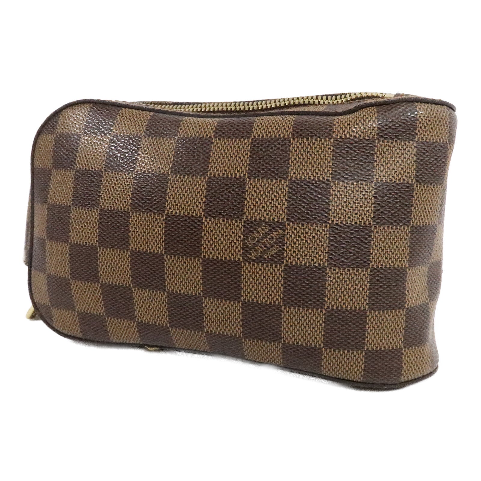 LOUIS VUITTON Damier Geronimos金扣腰包